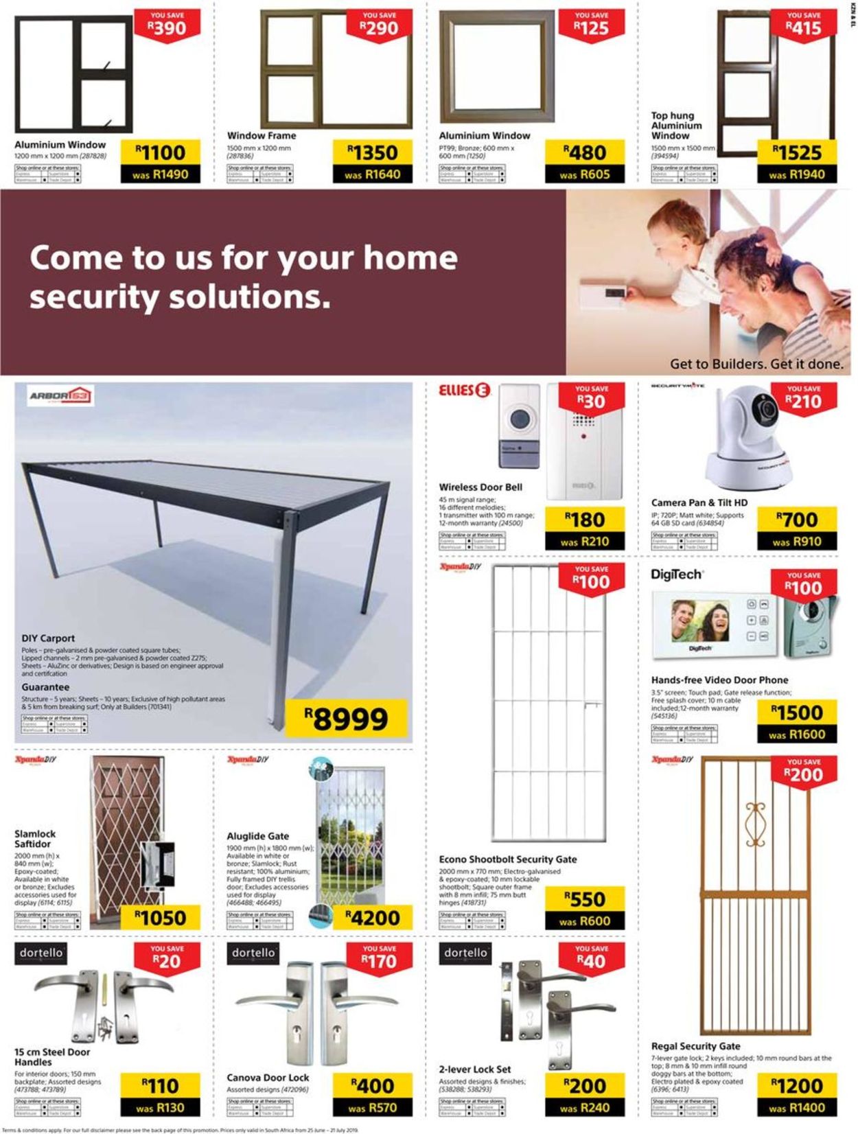 Builders Warehouse Catalogue - 2019/06/25-2019/07/21 (Page 30)