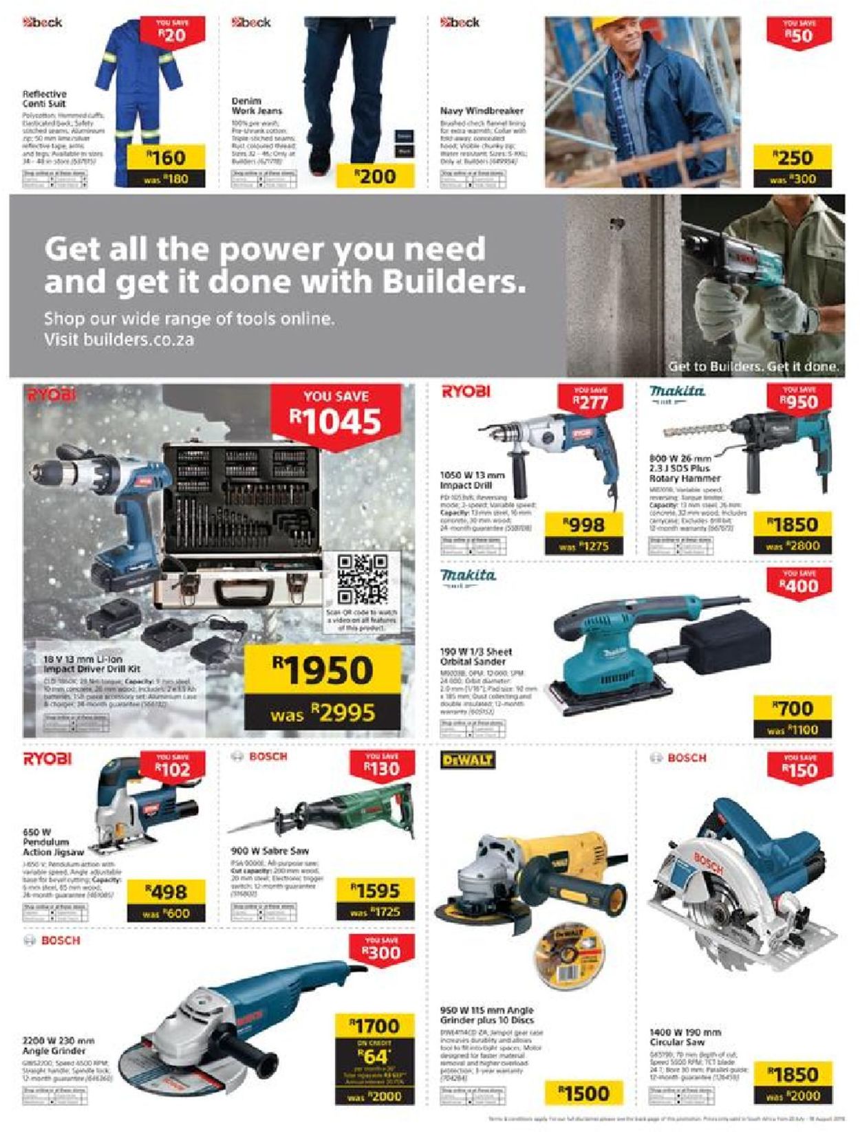 Builders Warehouse Catalogue - 2019/07/23-2019/08/18 (Page 29)