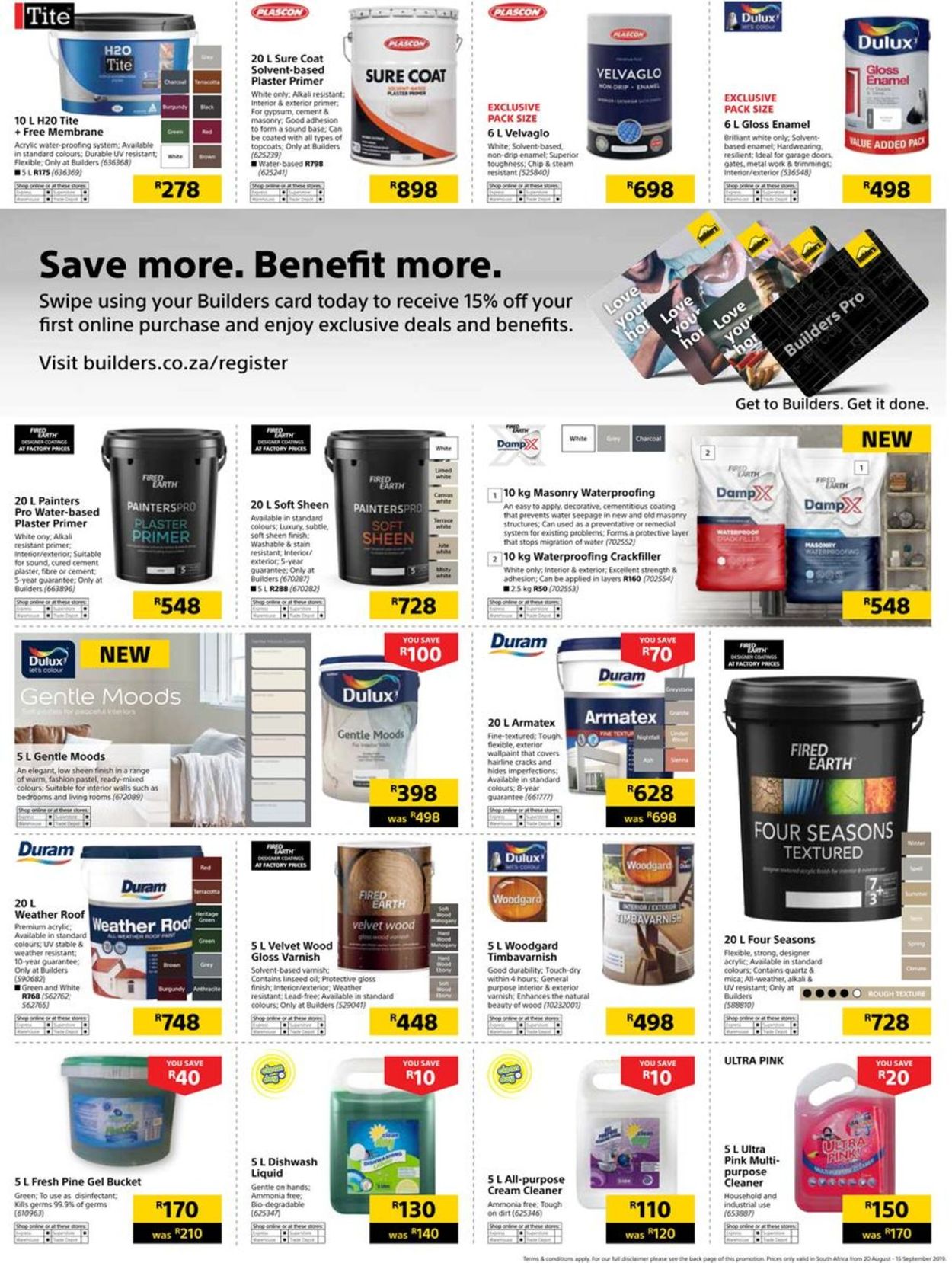 Builders Warehouse Catalogue - 2019/08/20-2019/09/15 (Page 67)