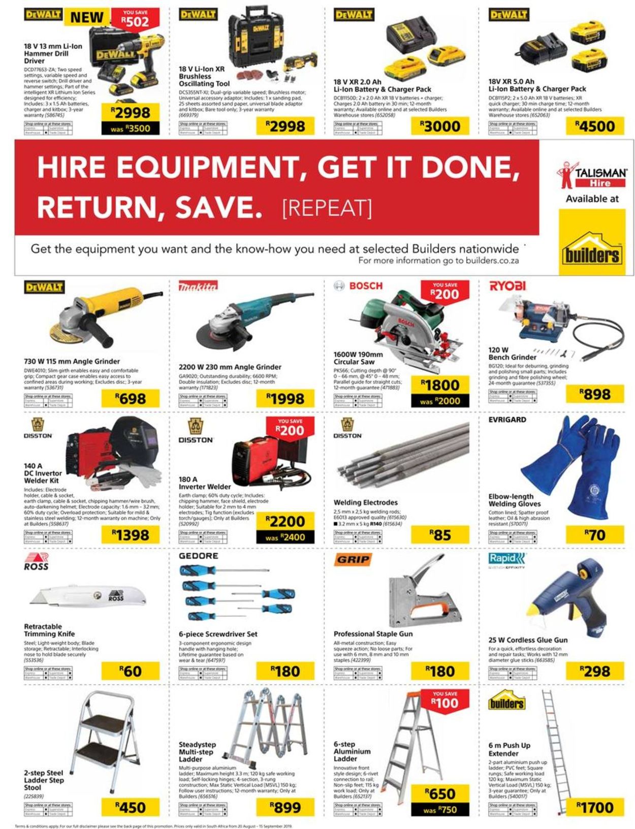 Builders Warehouse Catalogue - 2019/08/20-2019/09/15 (Page 78)