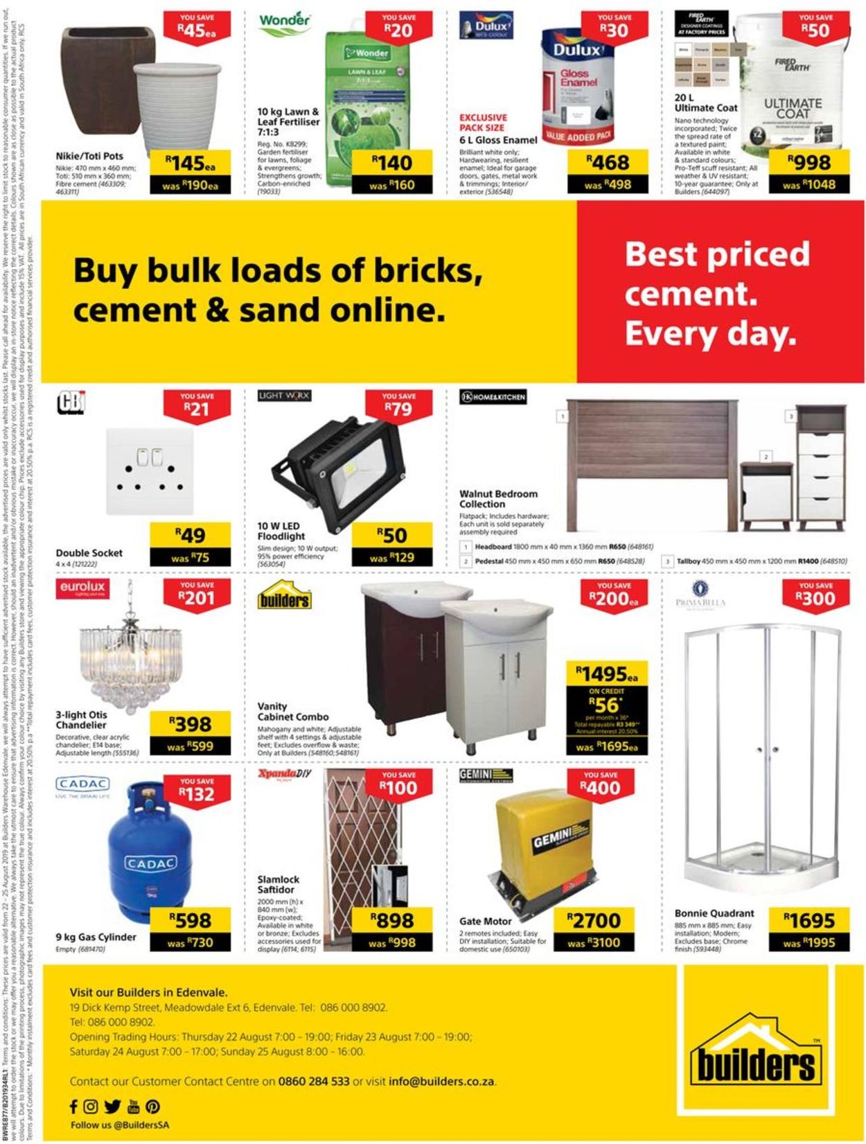 Builders Warehouse Catalogue - 2019/08/22-2019/08/25 (Page 2)