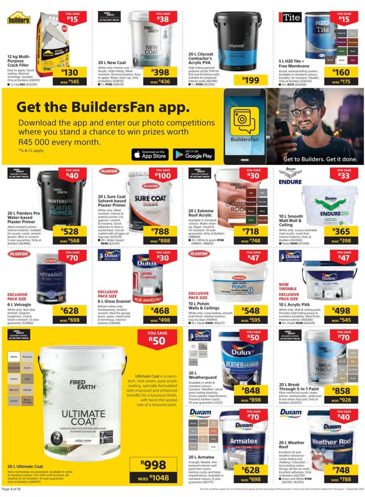 Builders Warehouse Catalogue - 2019/08/22-2019/09/01 (Page 4)