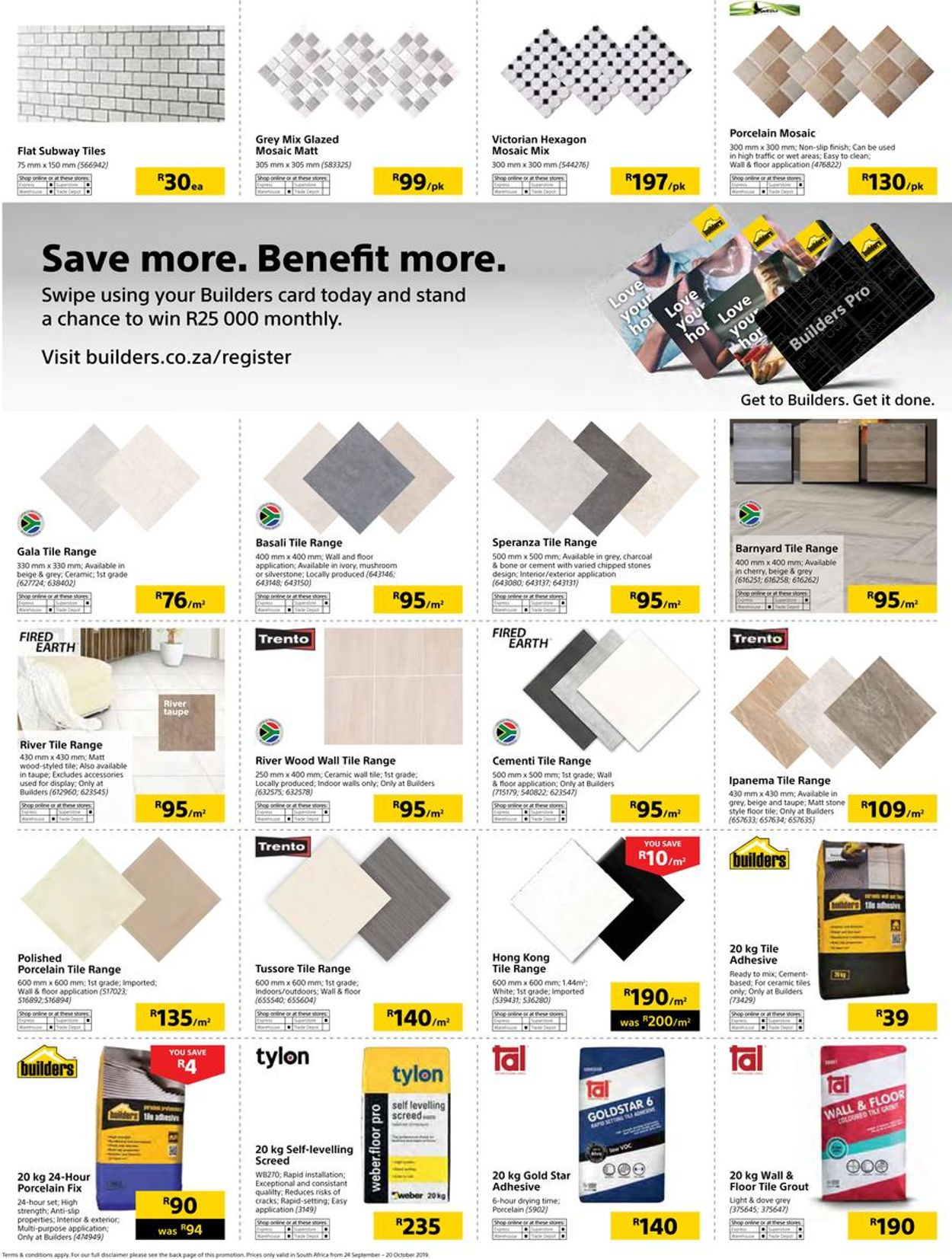 Builders Warehouse Catalogue - 2019/09/24-2019/10/20 (Page 6)