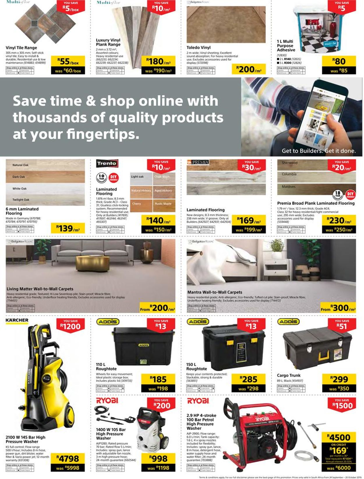 Builders Warehouse Catalogue - 2019/09/24-2019/10/20 (Page 7)