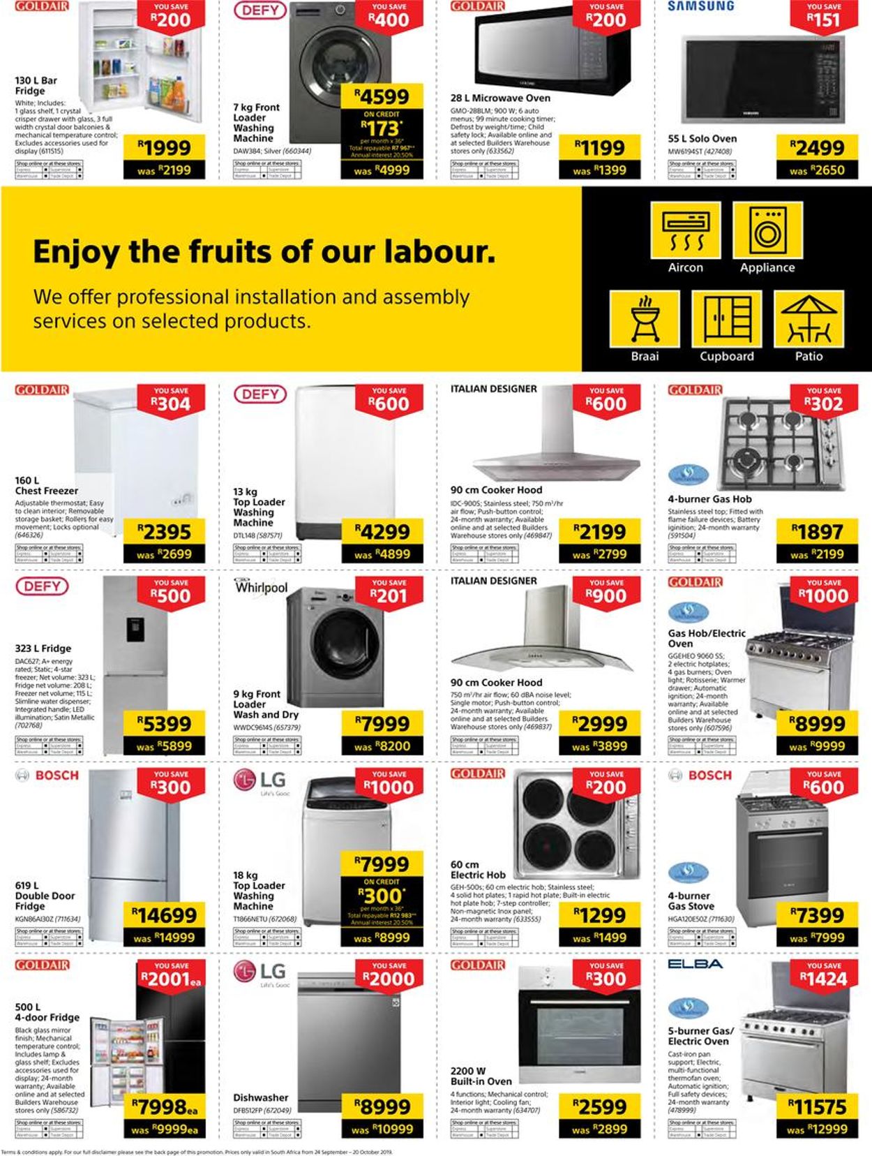 Builders Warehouse Catalogue - 2019/09/24-2019/10/20 (Page 8)