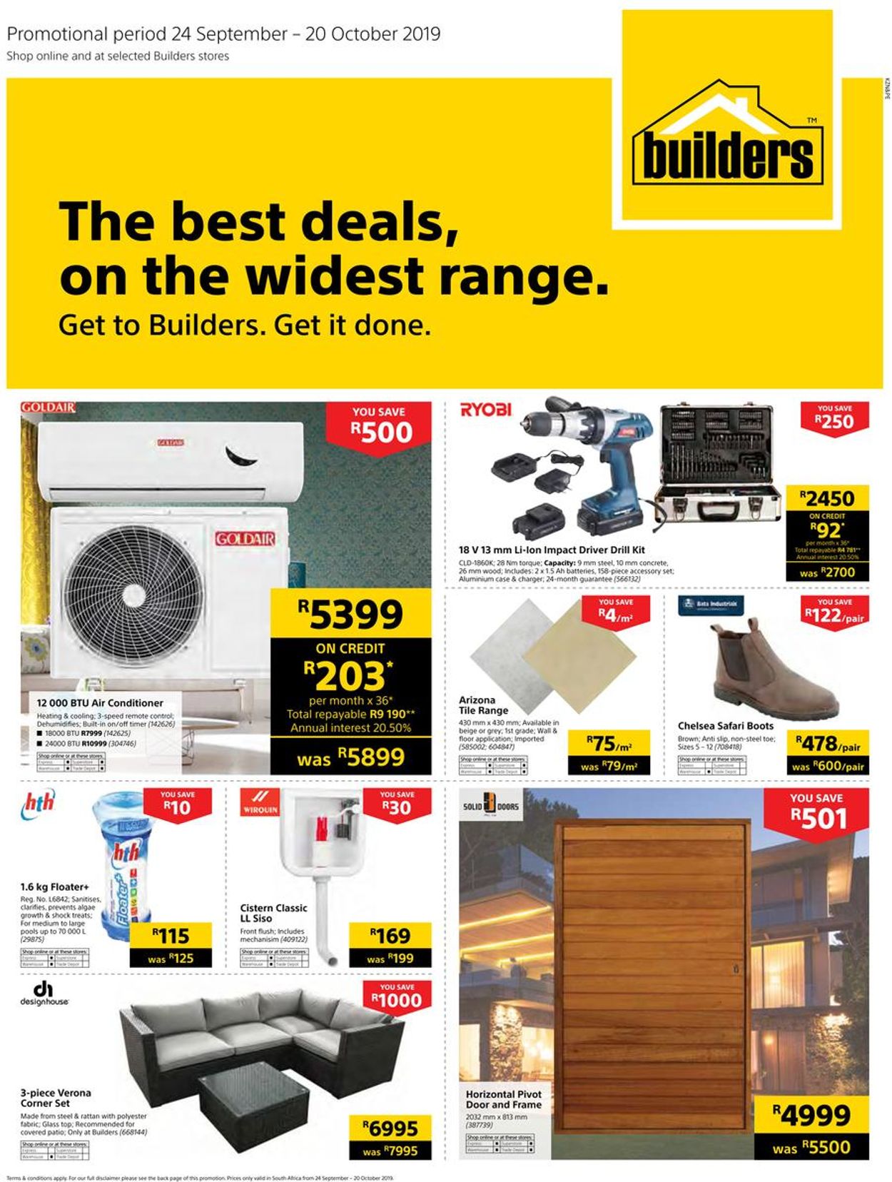 Builders Warehouse Catalogue - 2019/09/24-2019/10/20 (Page 18)