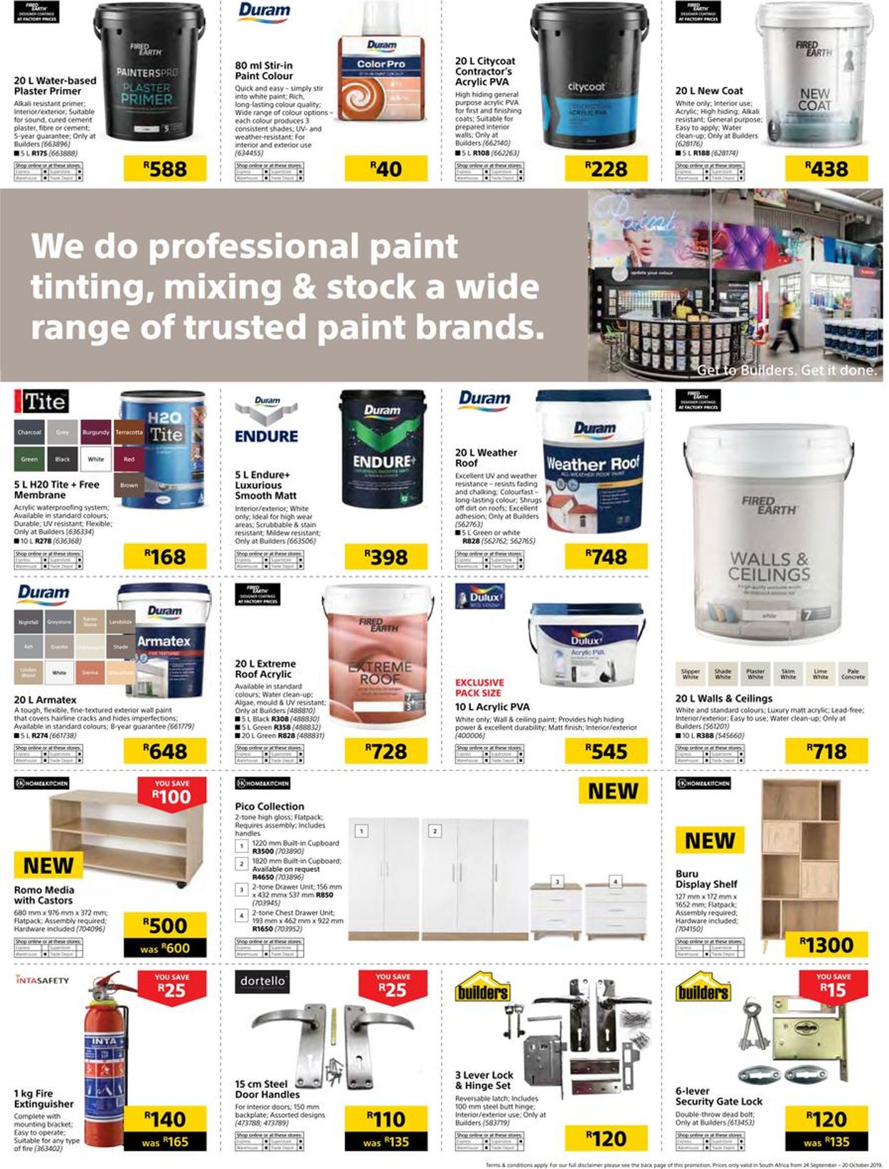 Builders Warehouse Catalogue - 2019/09/24-2019/10/20 (Page 19)