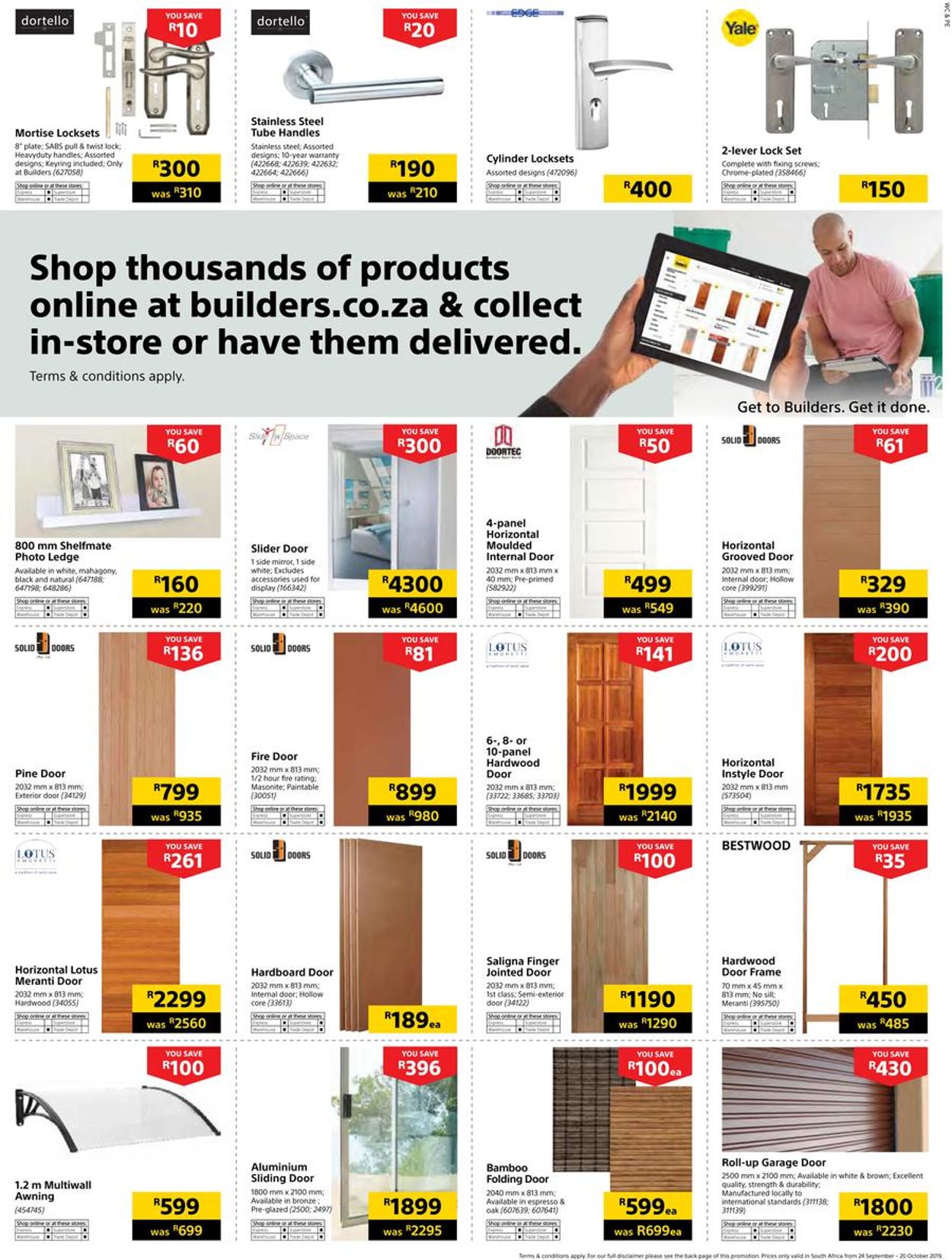 Builders Warehouse Catalogue - 2019/09/24-2019/10/20 (Page 47)