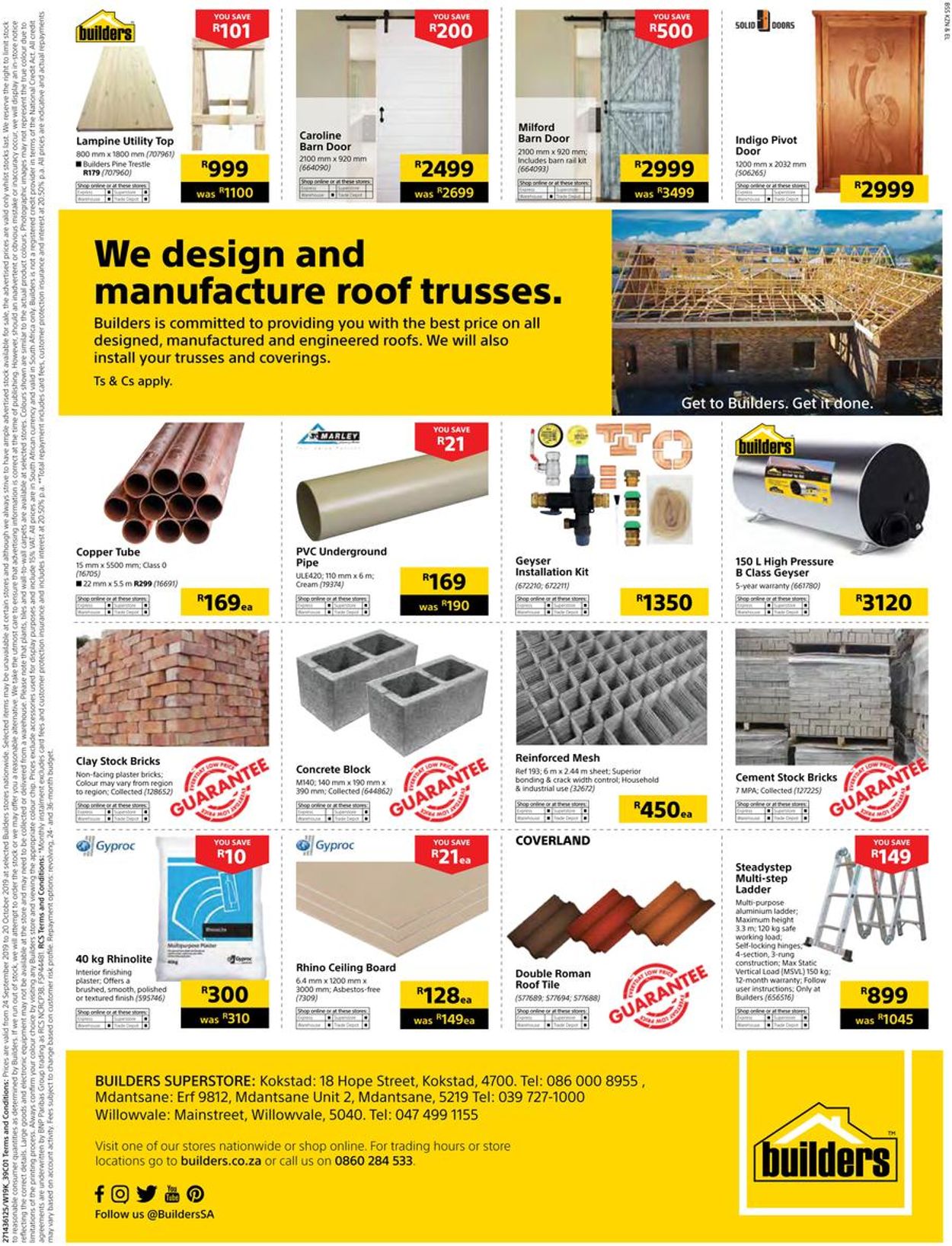Builders Warehouse Catalogue - 2019/09/24-2019/10/20 (Page 81)