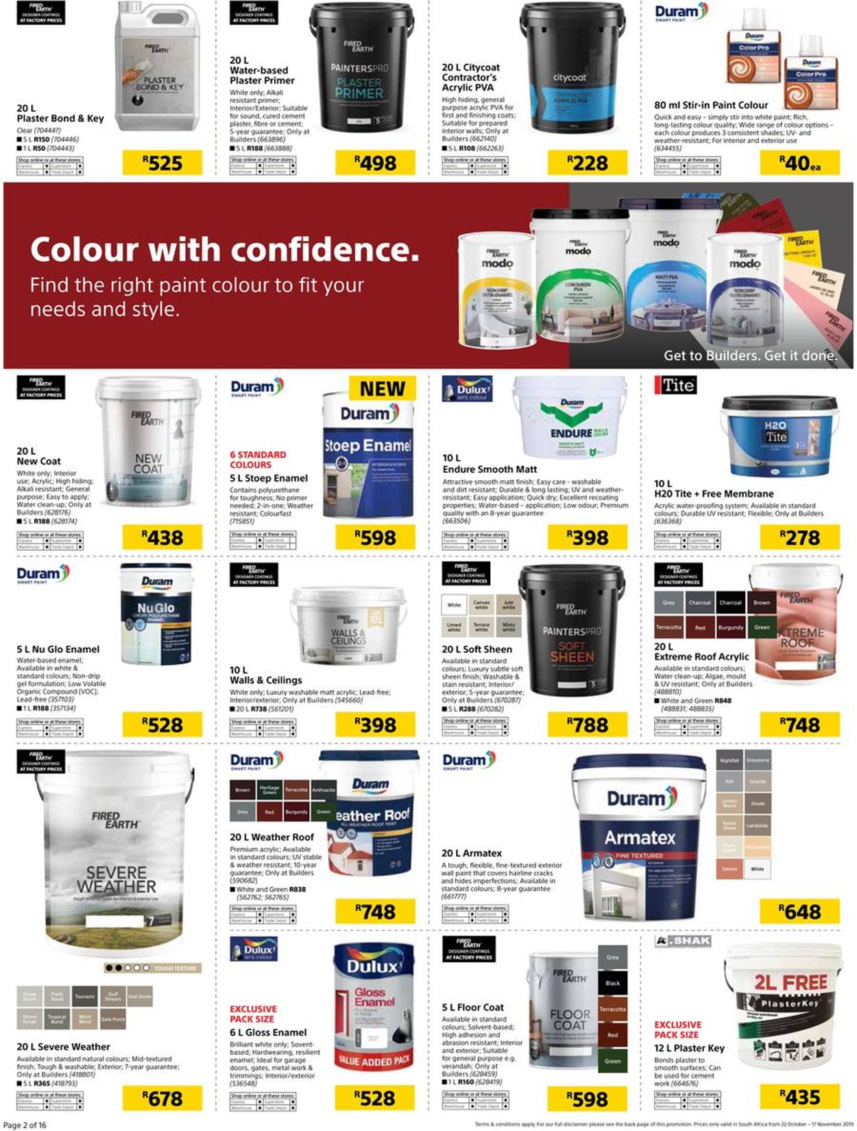 Builders Warehouse Catalogue - 2019/10/22-2019/11/17 (Page 3)
