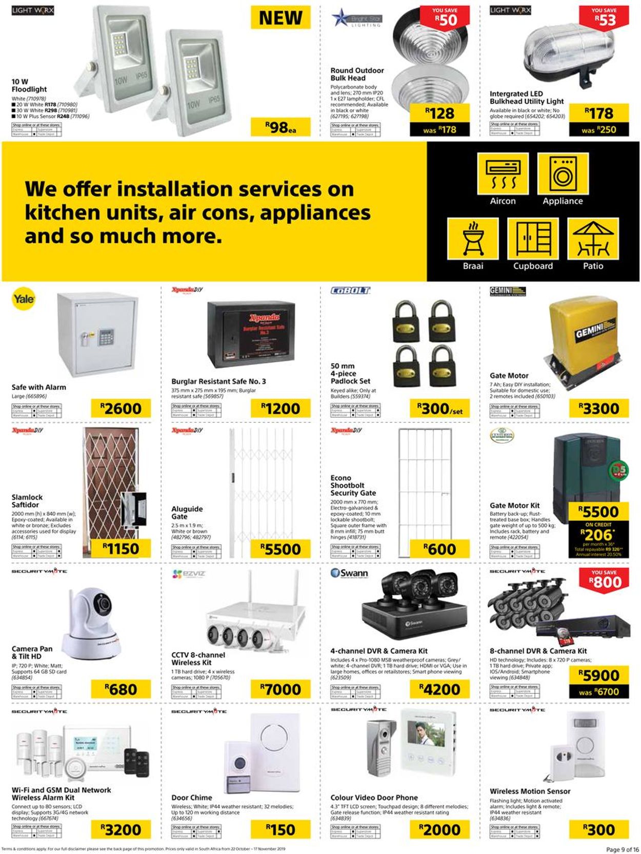 Builders Warehouse Catalogue - 2019/10/22-2019/11/17 (Page 10)