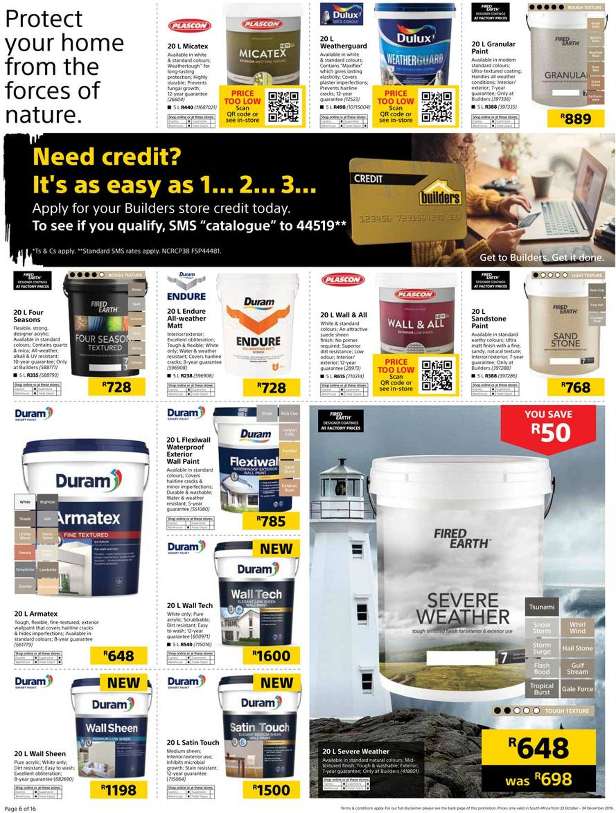 Builders Warehouse Catalogue - 2019/10/22-2019/12/24 (Page 6)