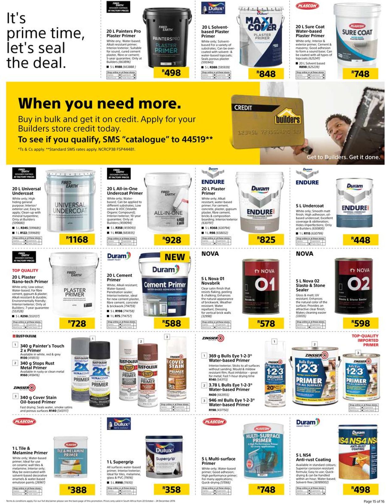 Builders Warehouse Catalogue - 2019/10/22-2019/12/24 (Page 15)