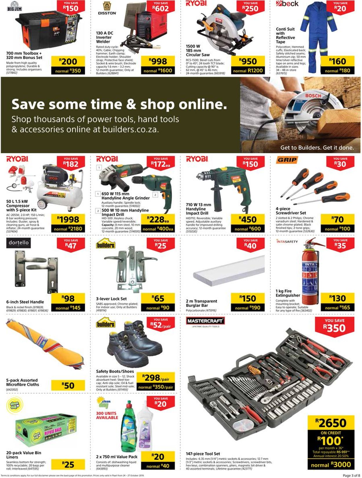 Builders Warehouse Catalogue - 2019/10/24-2019/10/27 (Page 3)