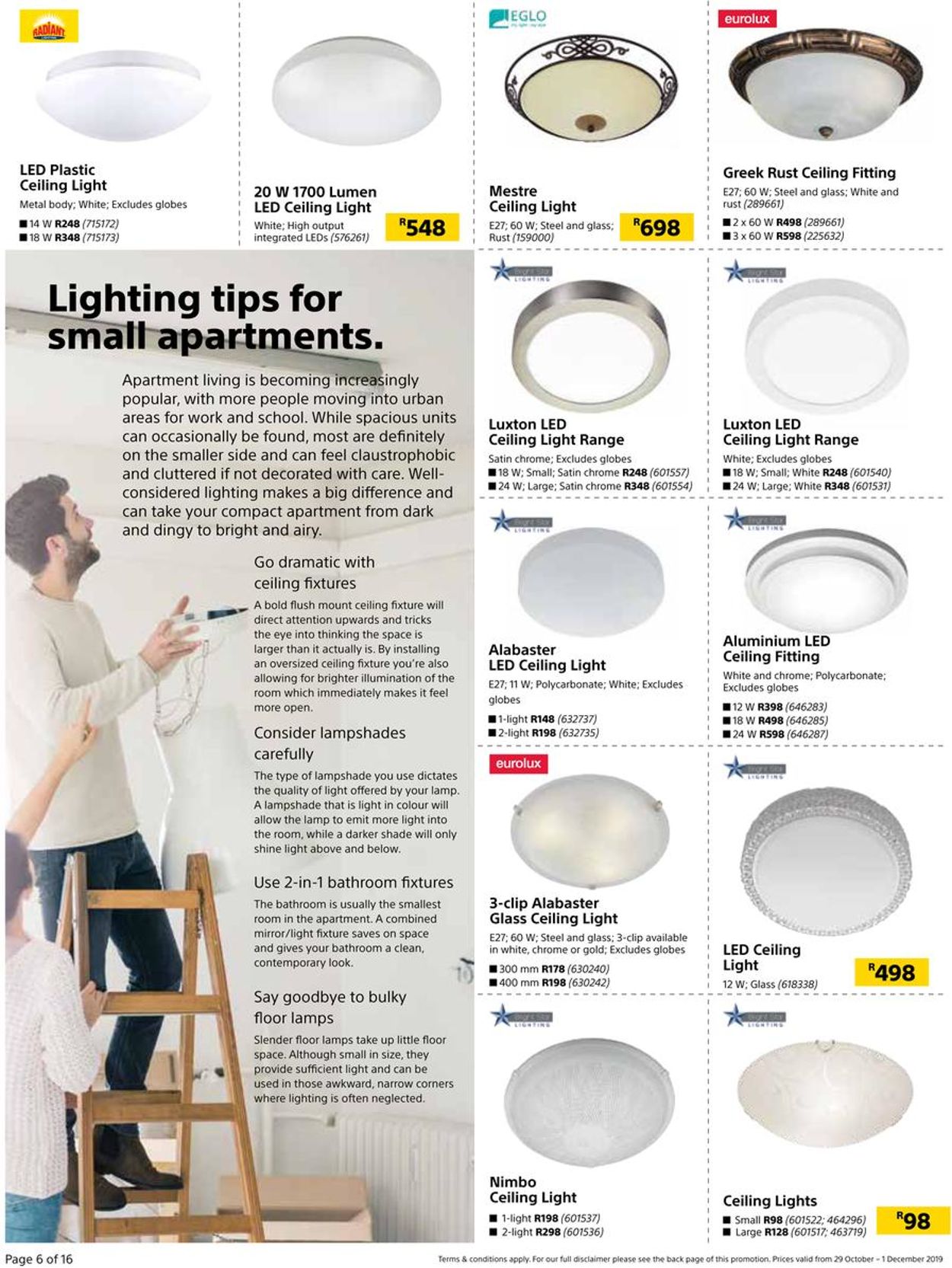 Builders Warehouse Catalogue - 2019/10/29-2019/12/01 (Page 6)
