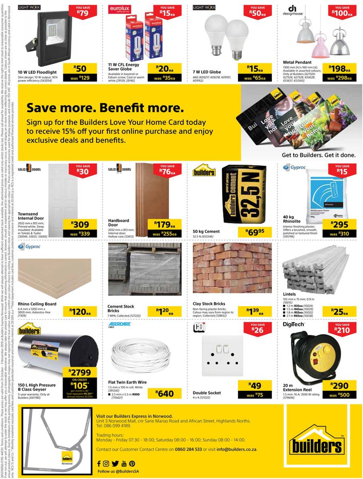 Builders Warehouse Catalogue - 2019/10/31-2019/11/03 (Page 4)