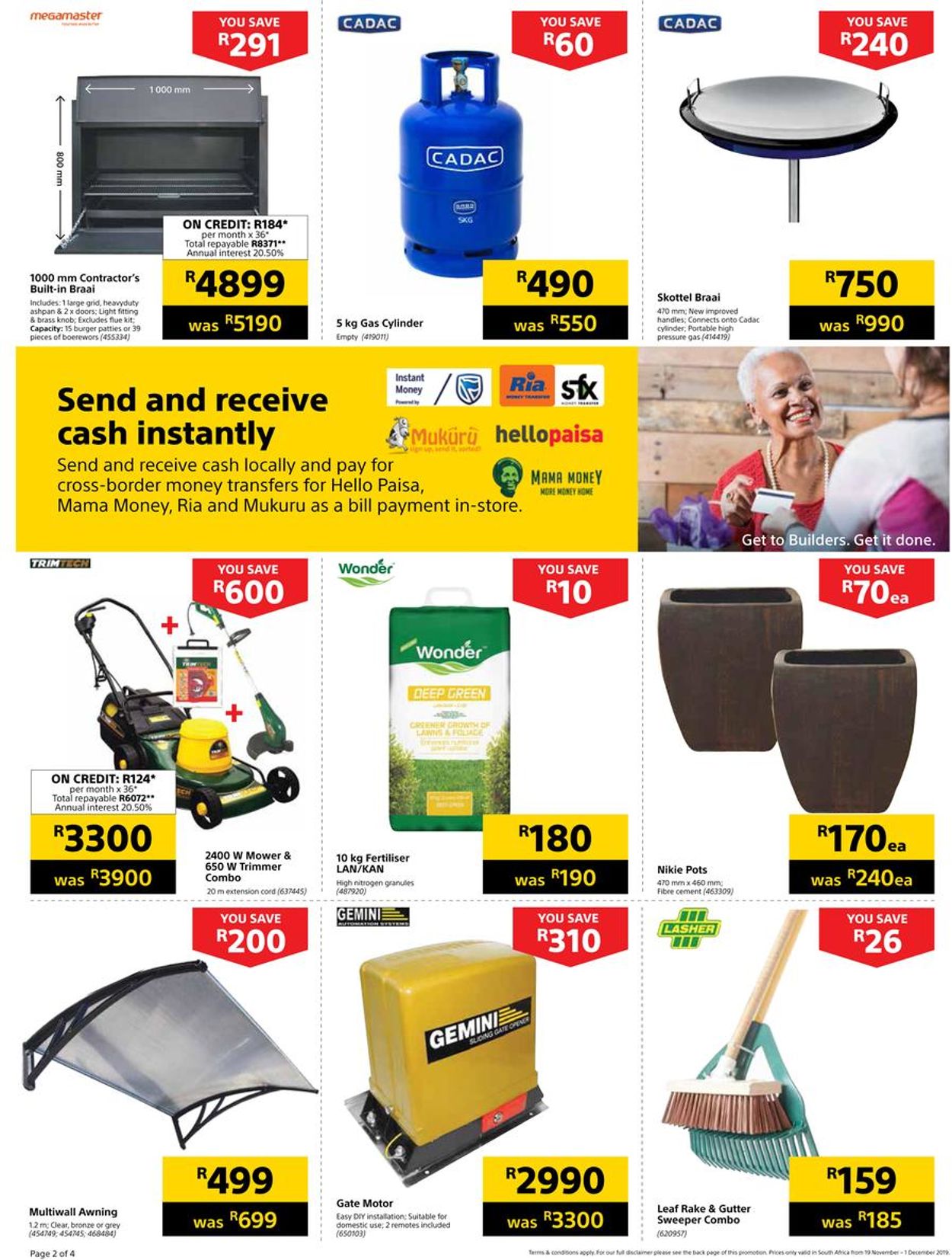 Builders Warehouse Catalogue - 2019/11/19-2019/12/01 (Page 2)