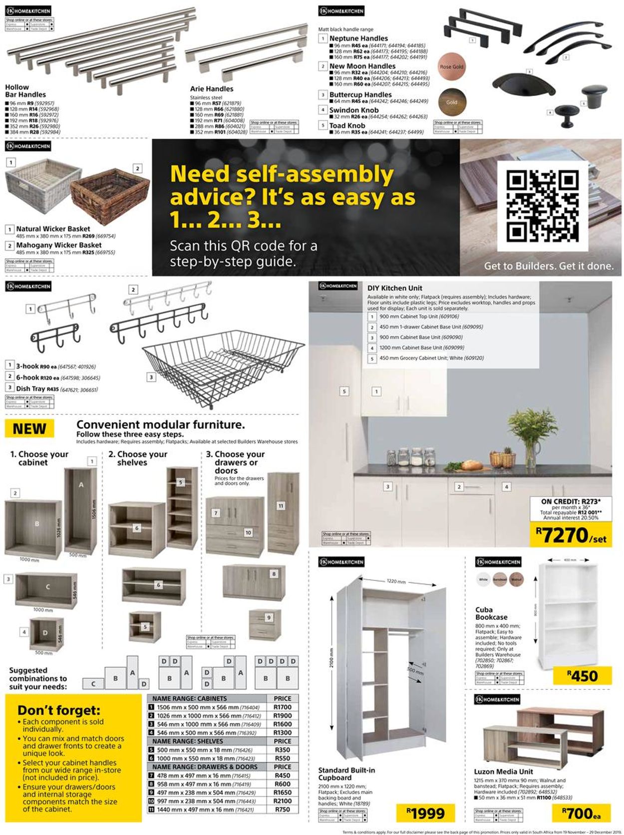 Builders Warehouse Catalogue - 2019/11/19-2019/12/29 (Page 13)