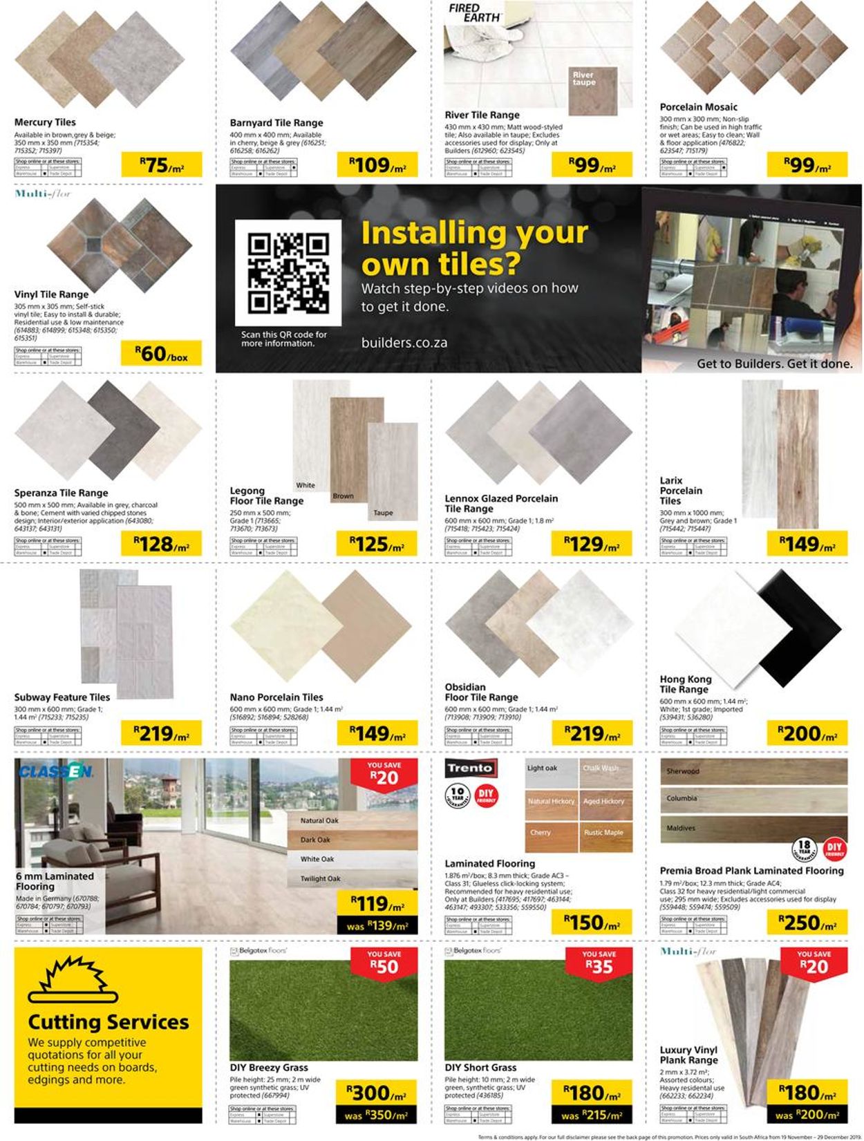 Builders Warehouse Catalogue - 2019/11/19-2019/12/29 (Page 19)