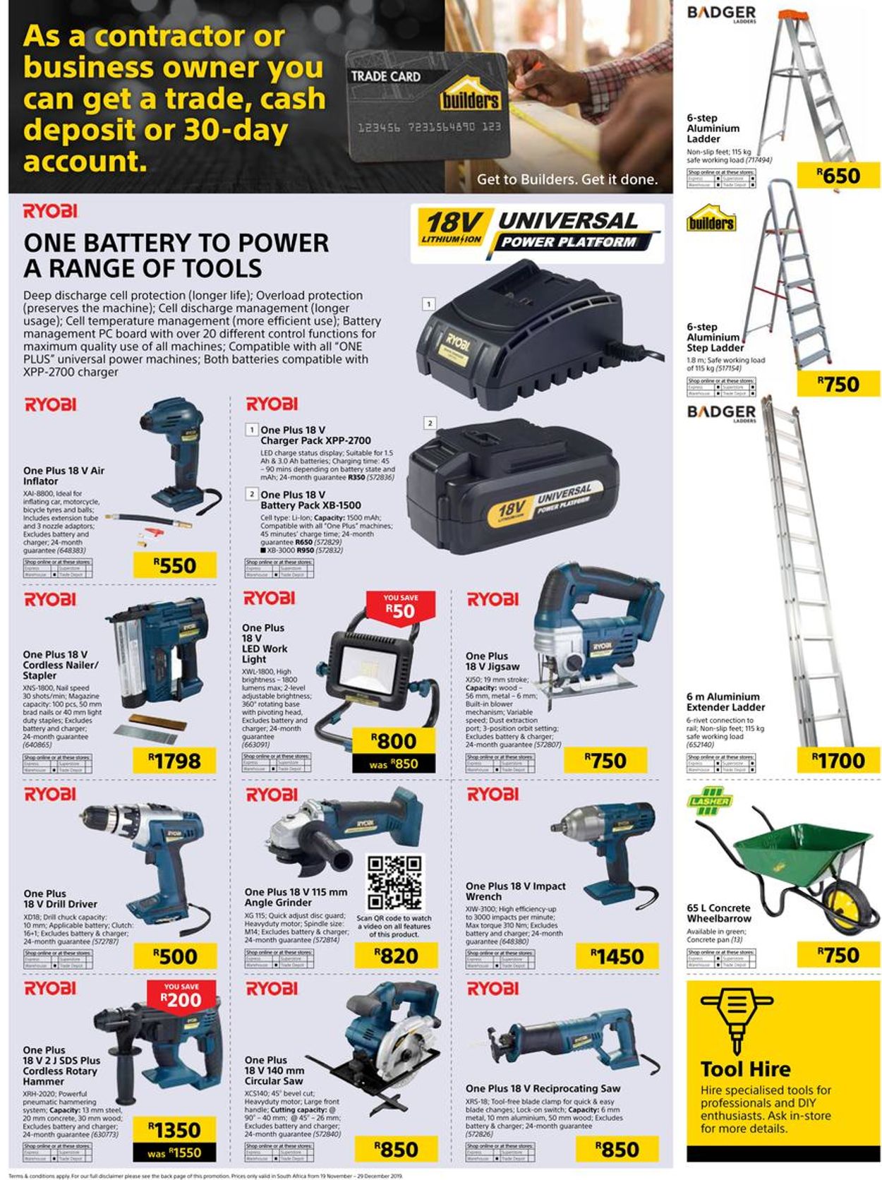 Builders Warehouse Catalogue - 2019/11/19-2019/12/29 (Page 22)