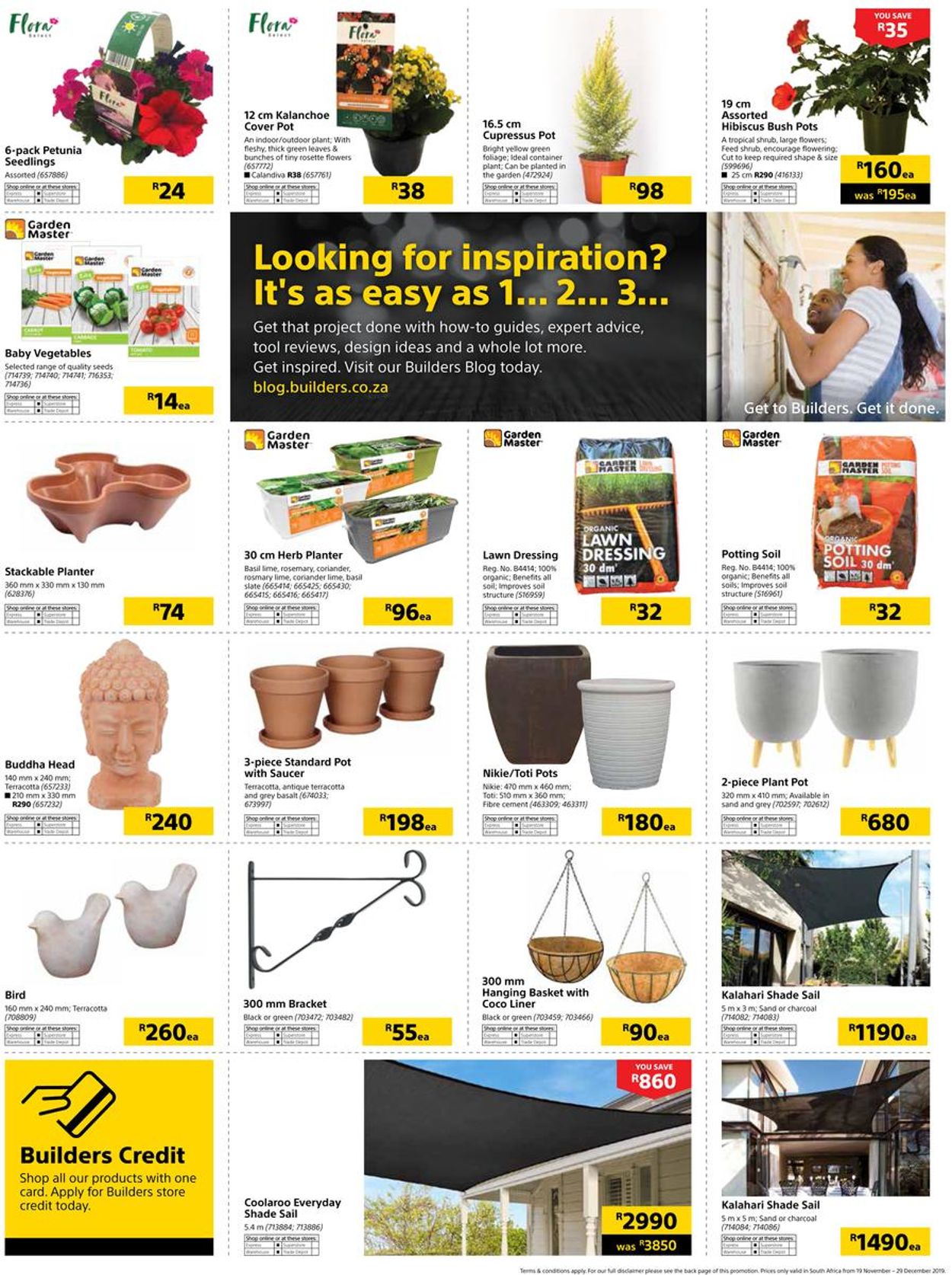 Builders Warehouse Catalogue - 2019/11/19-2019/12/29 (Page 31)