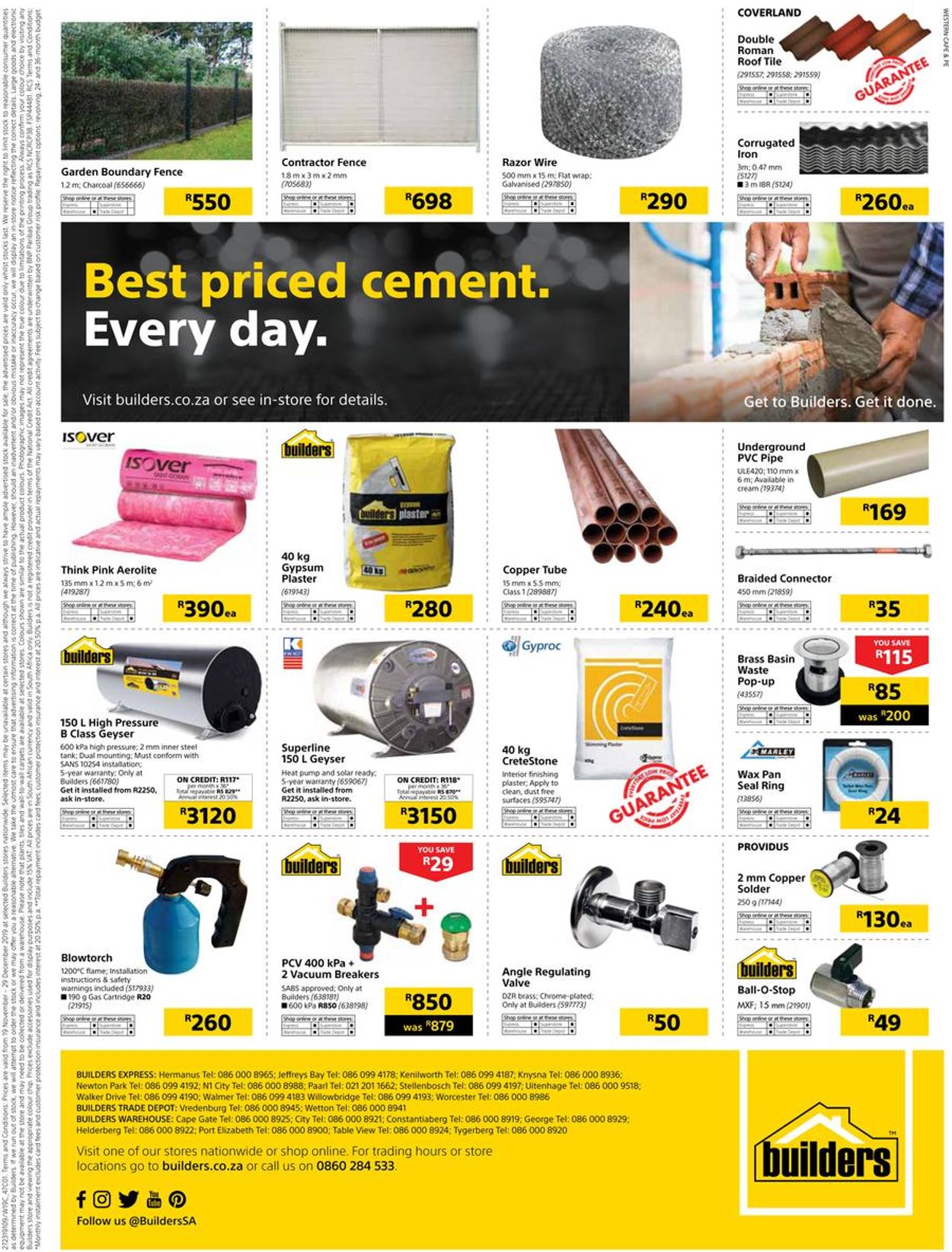 Builders Warehouse Catalogue - 2019/11/19-2019/12/29 (Page 75)