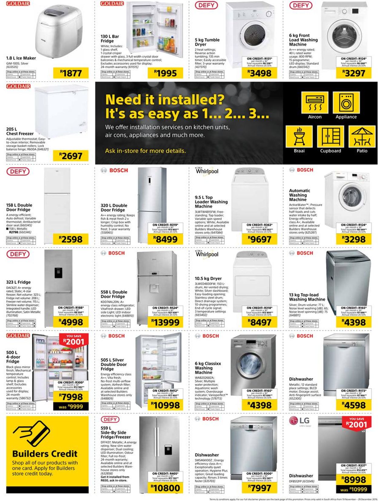 Builders Warehouse Catalogue - 2019/11/19-2019/12/29 (Page 111)