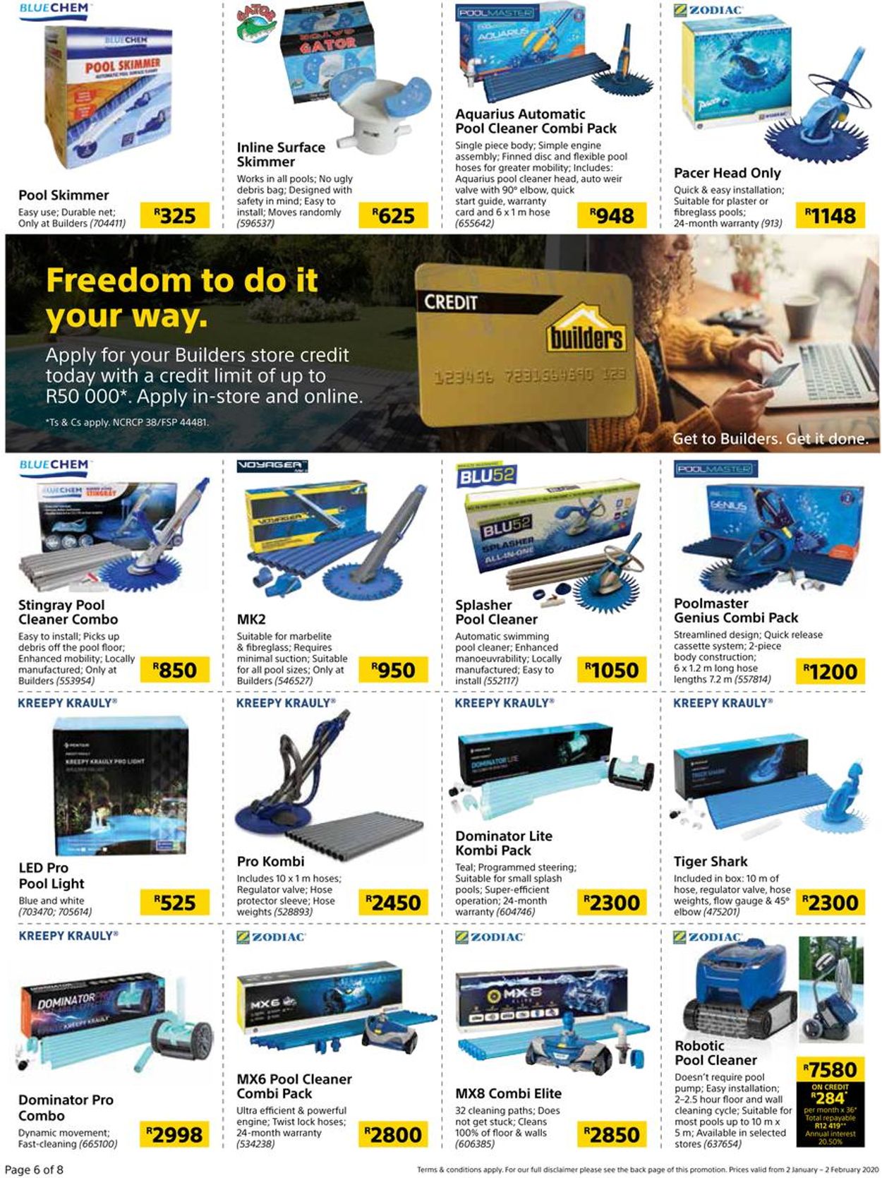 Builders Warehouse Catalogue - 2020/01/02-2020/02/02 (Page 6)