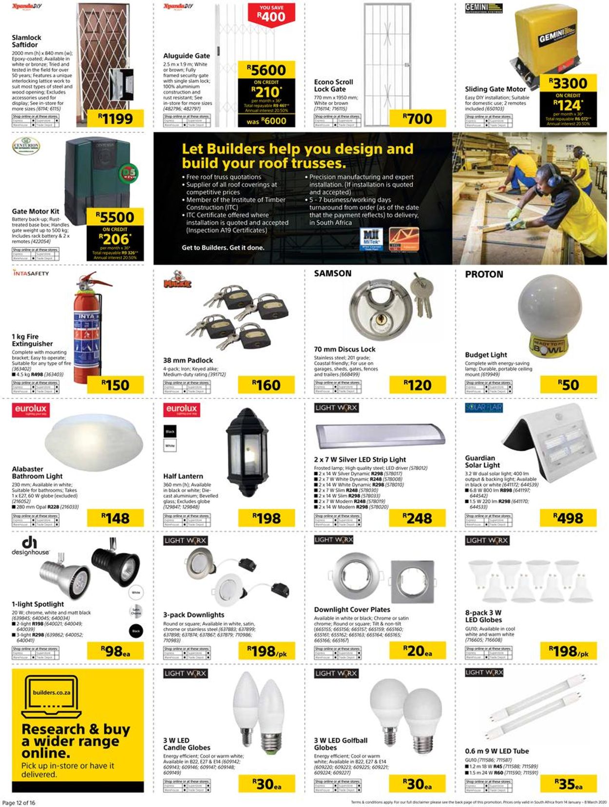 Builders Warehouse Catalogue - 2020/01/14-2020/03/08 (Page 13)