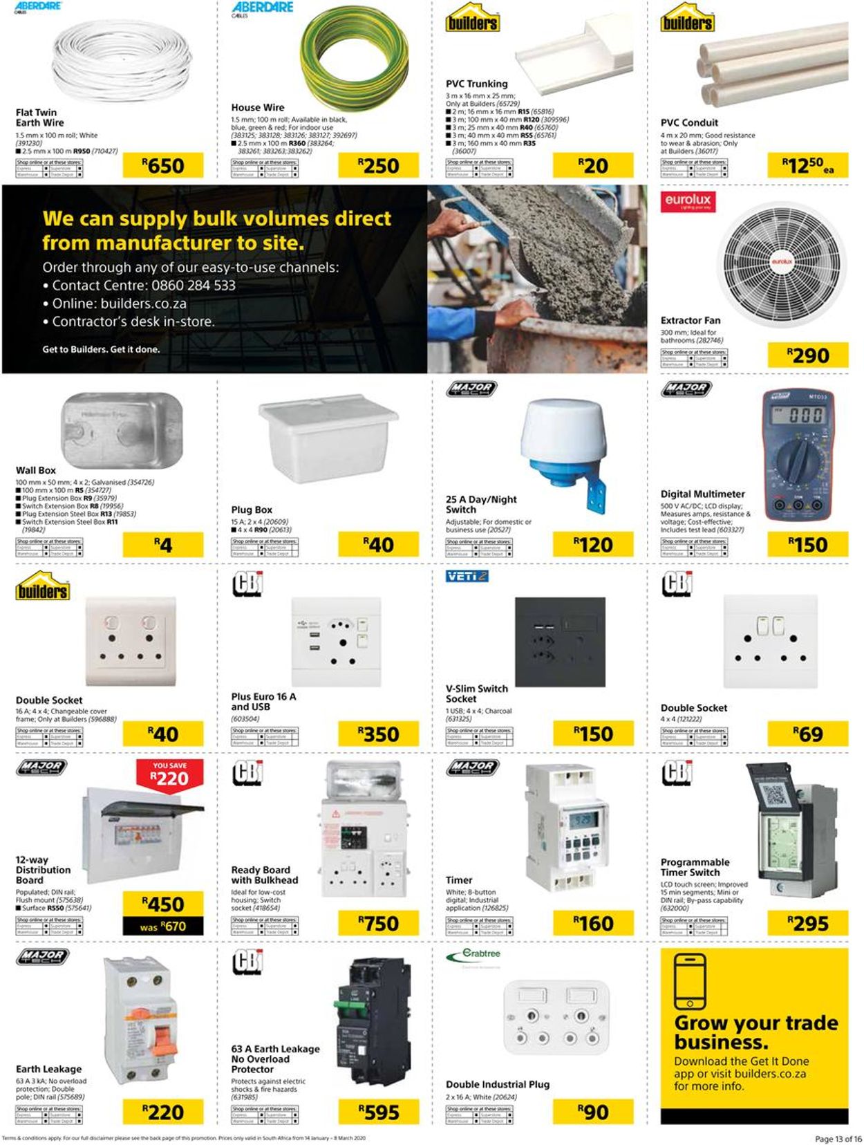 Builders Warehouse Catalogue - 2020/01/14-2020/03/08 (Page 46)