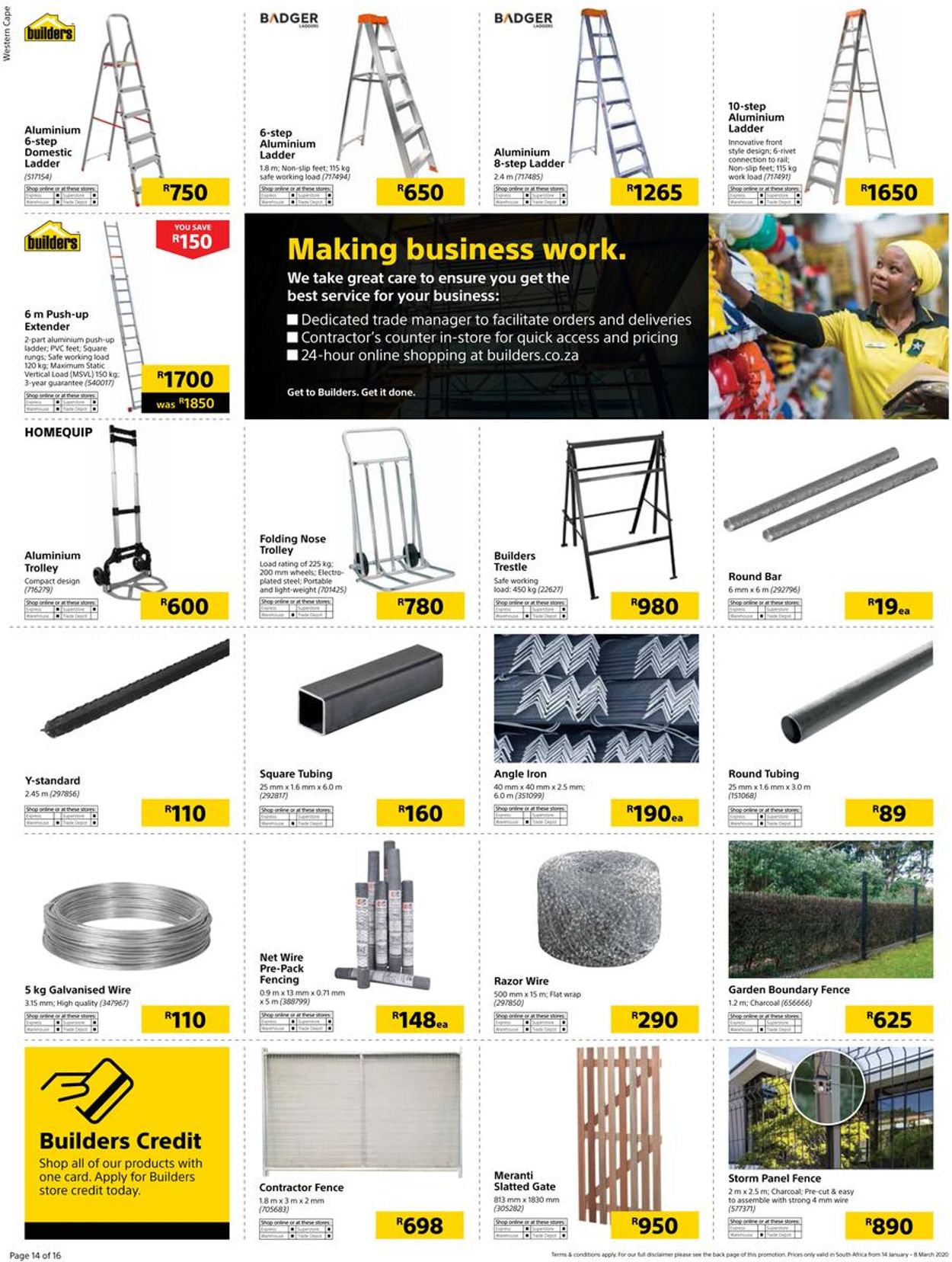 Builders Warehouse Catalogue - 2020/01/14-2020/03/08 (Page 47)