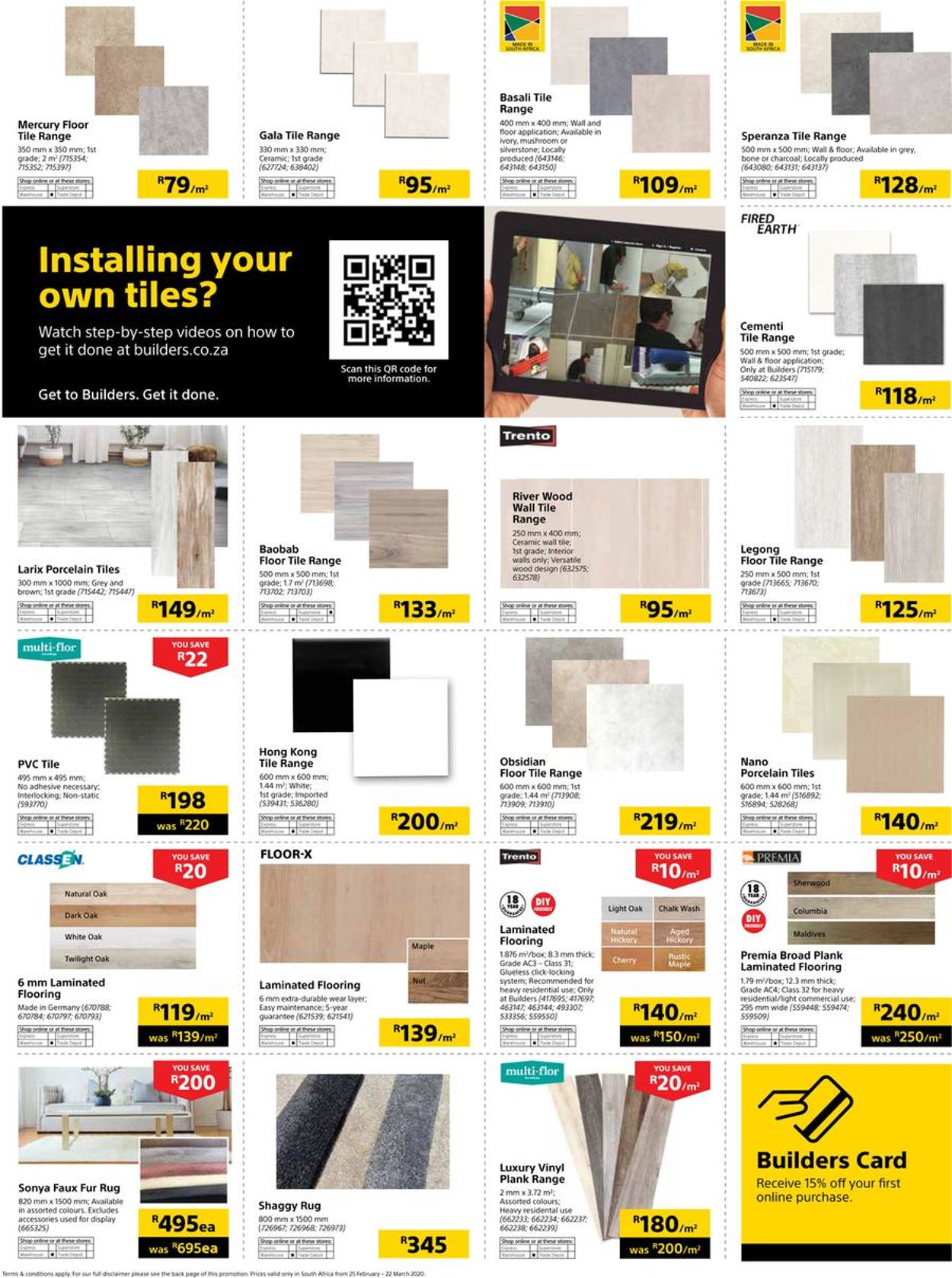 Builders Warehouse Catalogue - 2020/02/25-2020/03/22 (Page 8)