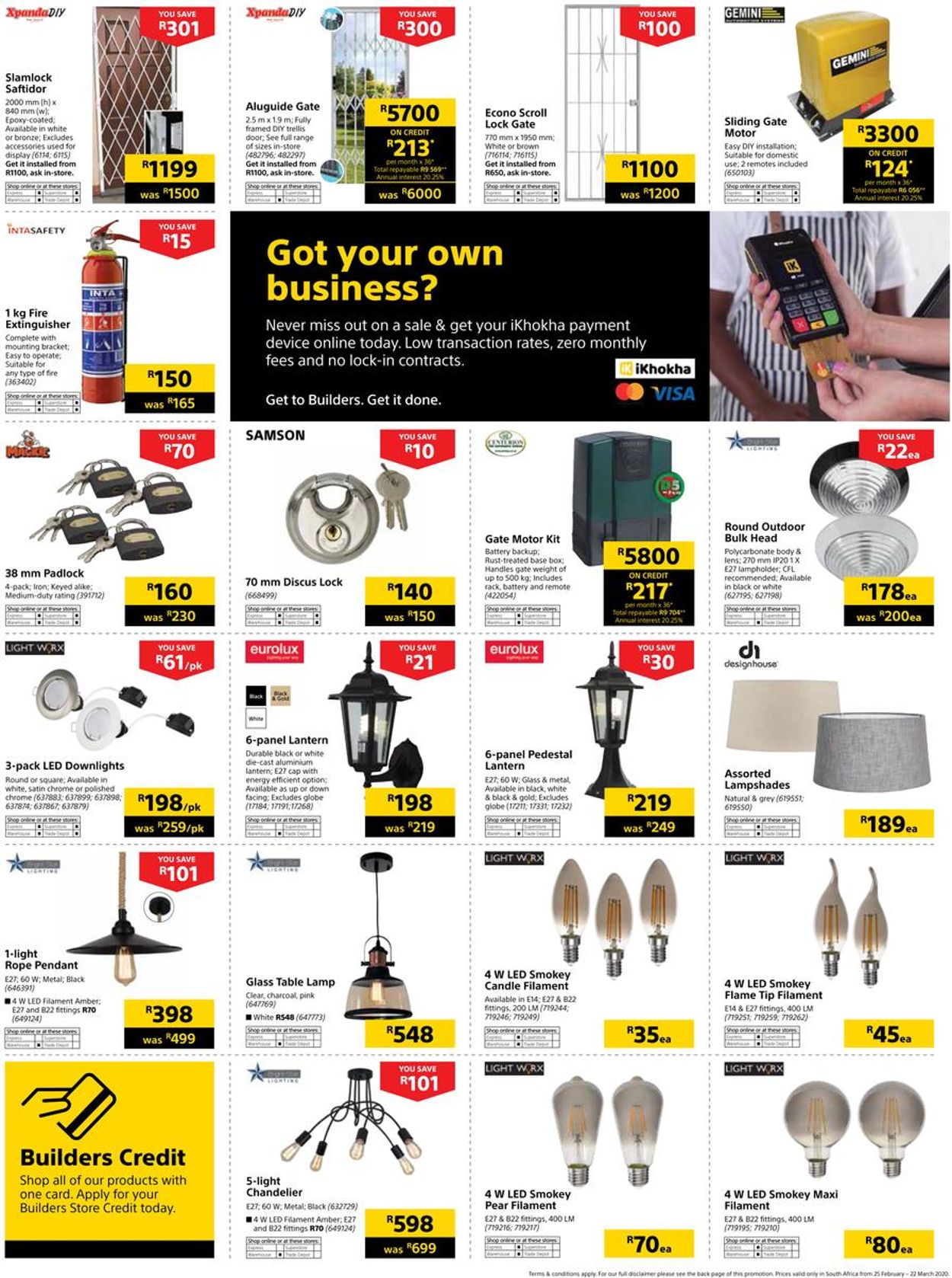 Builders Warehouse Catalogue - 2020/02/25-2020/03/22 (Page 31)