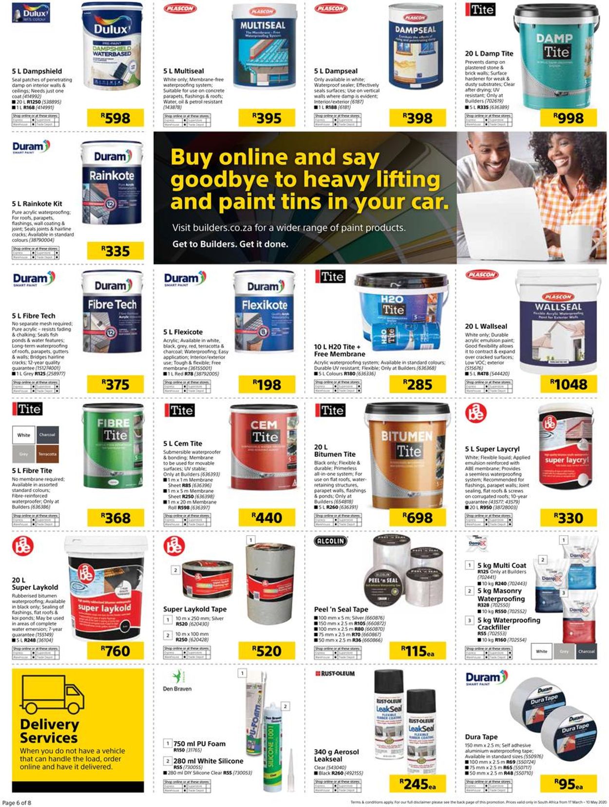 Builders Warehouse Catalogue - 2020/03/17-2020/05/10 (Page 6)