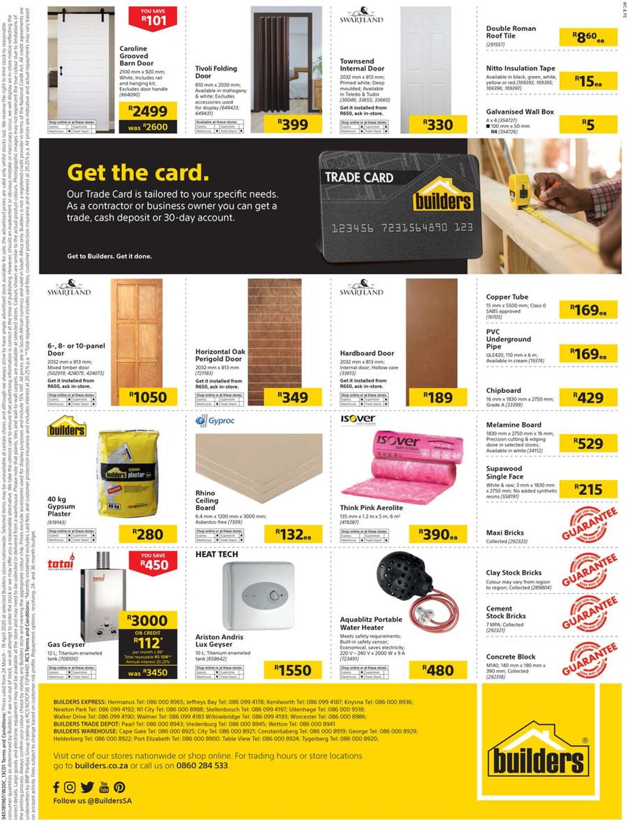 Builders Warehouse Catalogue - 2020/03/24-2020/04/19 (Page 25)