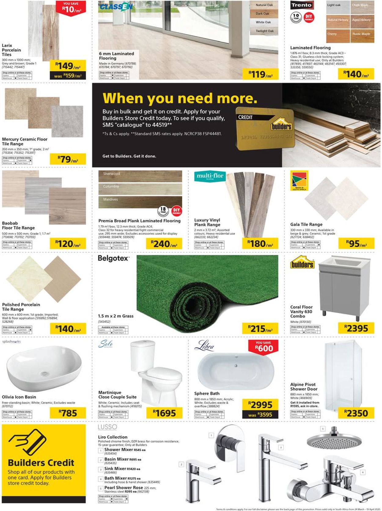 Builders Warehouse Catalogue - 2020/03/24-2020/04/19 (Page 31)