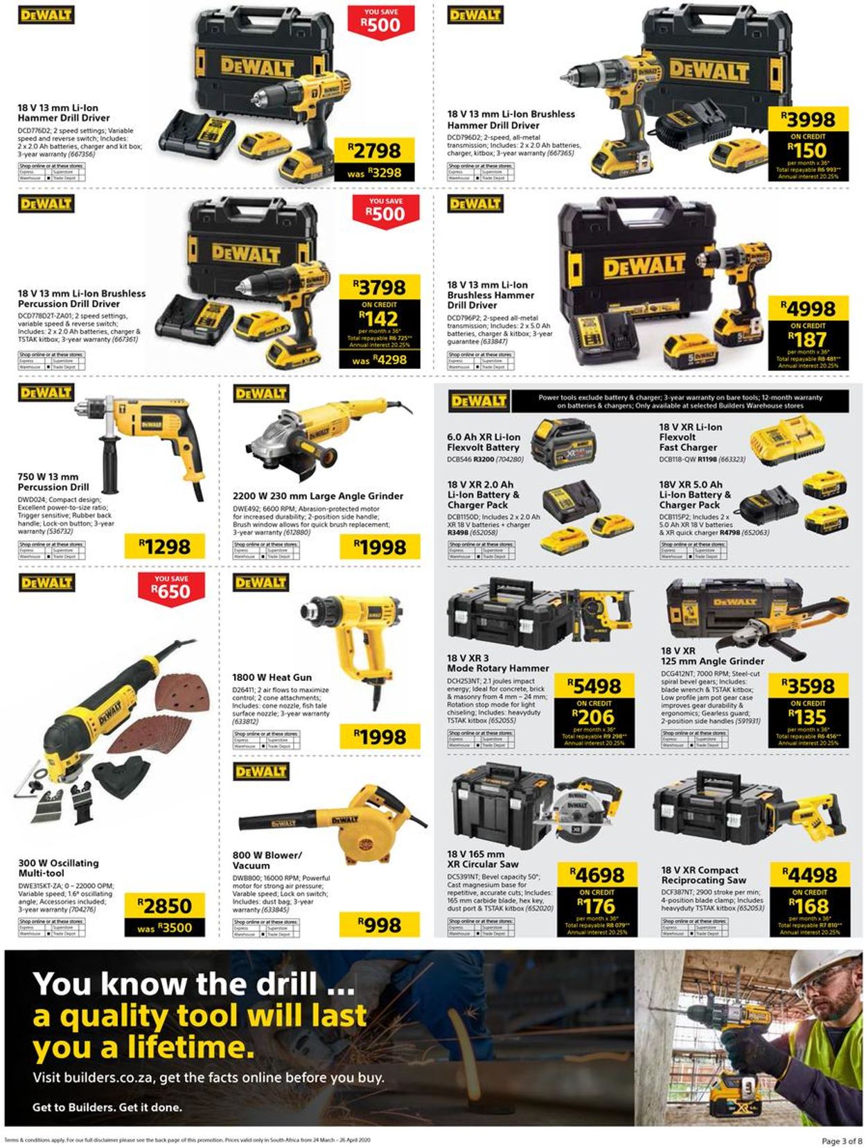 Builders Warehouse Catalogue - 2020/03/24-2020/04/26 (Page 3)