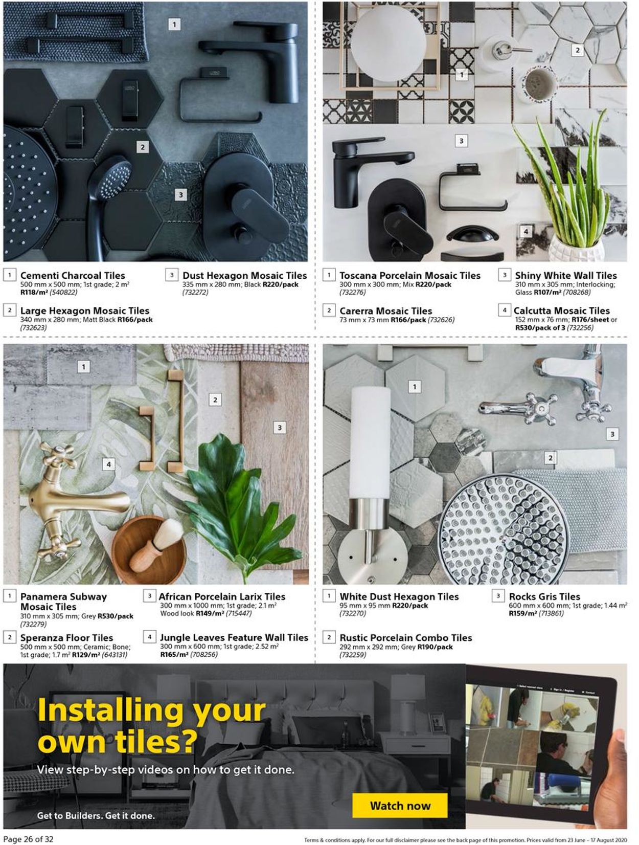 Builders Warehouse Catalogue - 2020/06/23-2020/08/17 (Page 26)