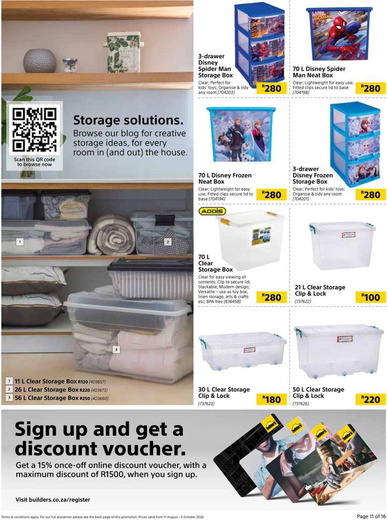 Builders Warehouse Catalogue - 2020/08/11-2020/10/05 (Page 11)