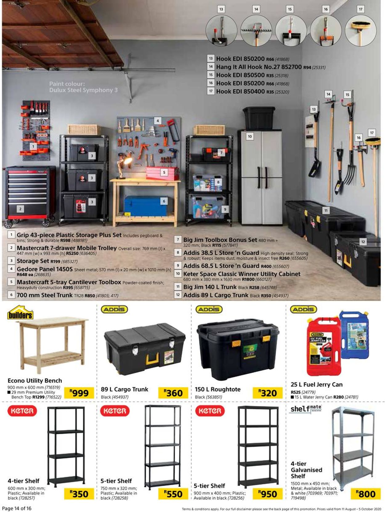 Builders Warehouse Catalogue - 2020/08/11-2020/10/05 (Page 14)