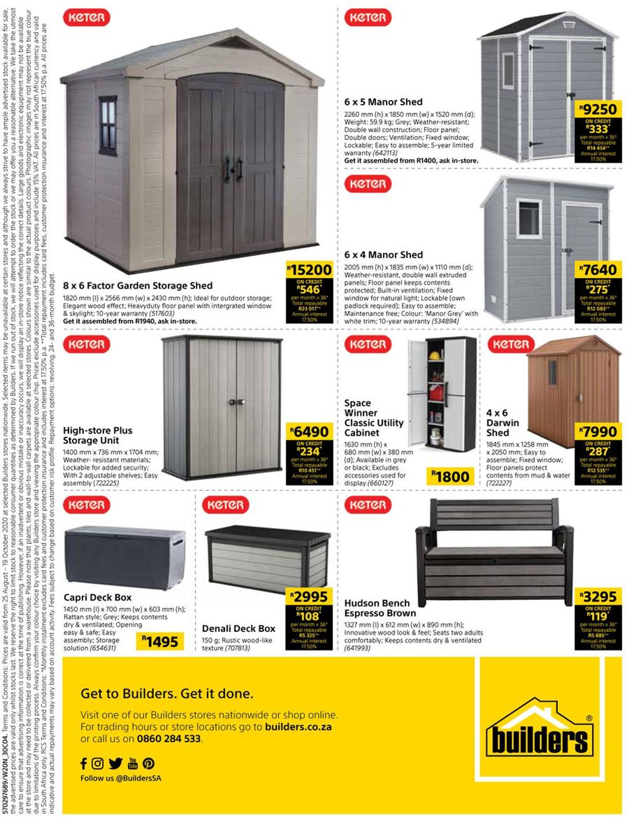 Builders Warehouse Catalogue - 2020/08/11-2020/10/05 (Page 16)