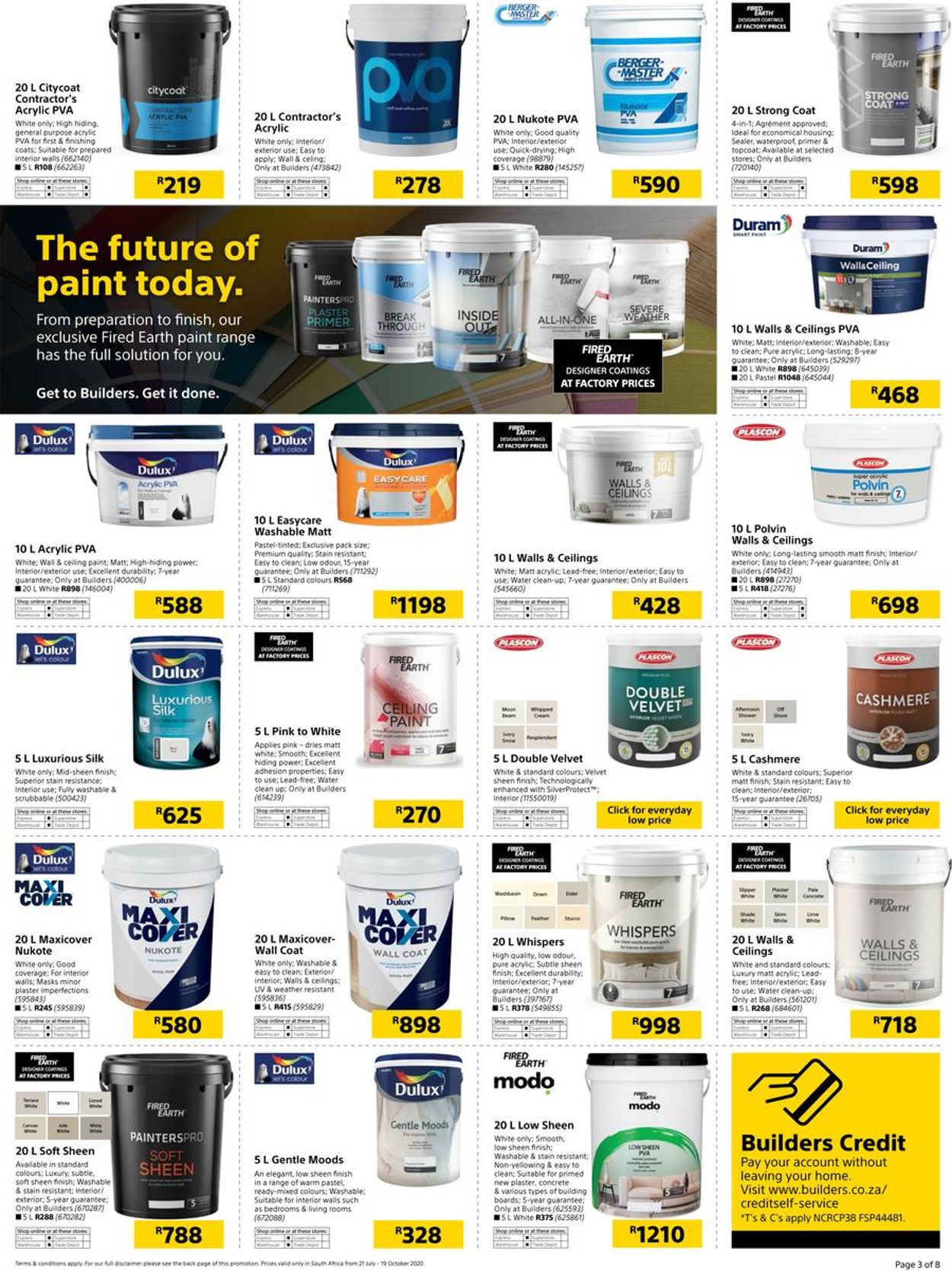 Builders Warehouse Catalogue - 2020/07/21-2020/10/19 (Page 3)
