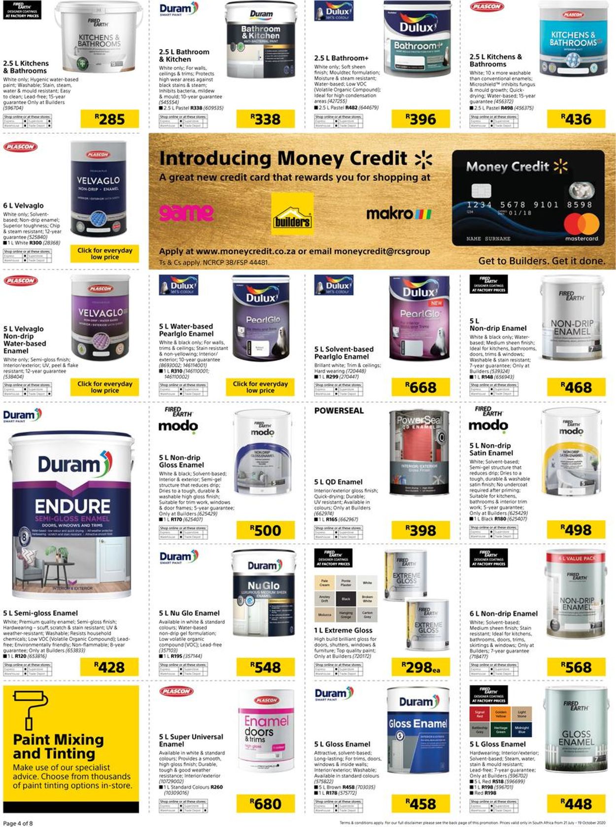 Builders Warehouse Catalogue - 2020/07/21-2020/10/19 (Page 4)