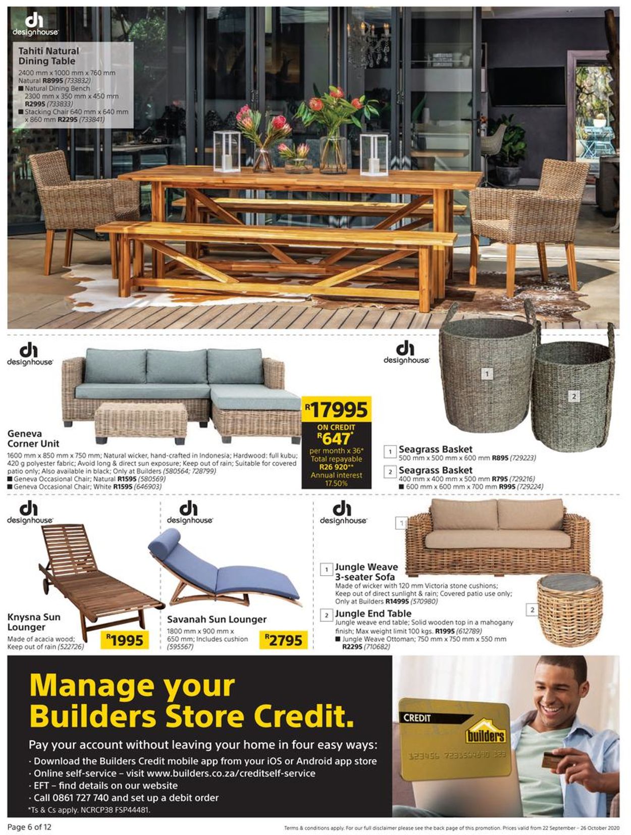 Builders Warehouse Catalogue - 2020/09/22-2020/10/26 (Page 6)