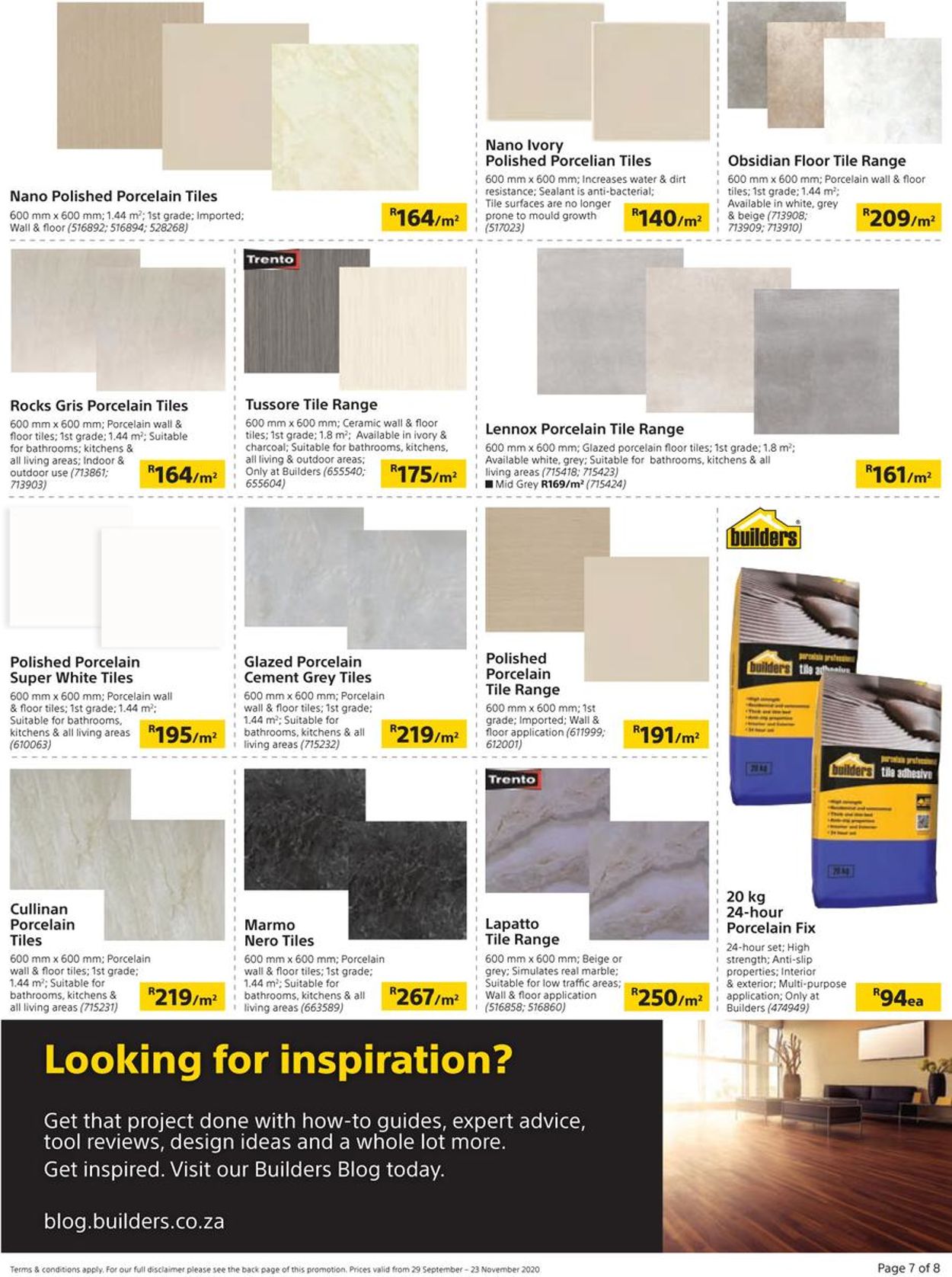 Builders Warehouse Catalogue - 2020/09/29-2020/11/23 (Page 7)