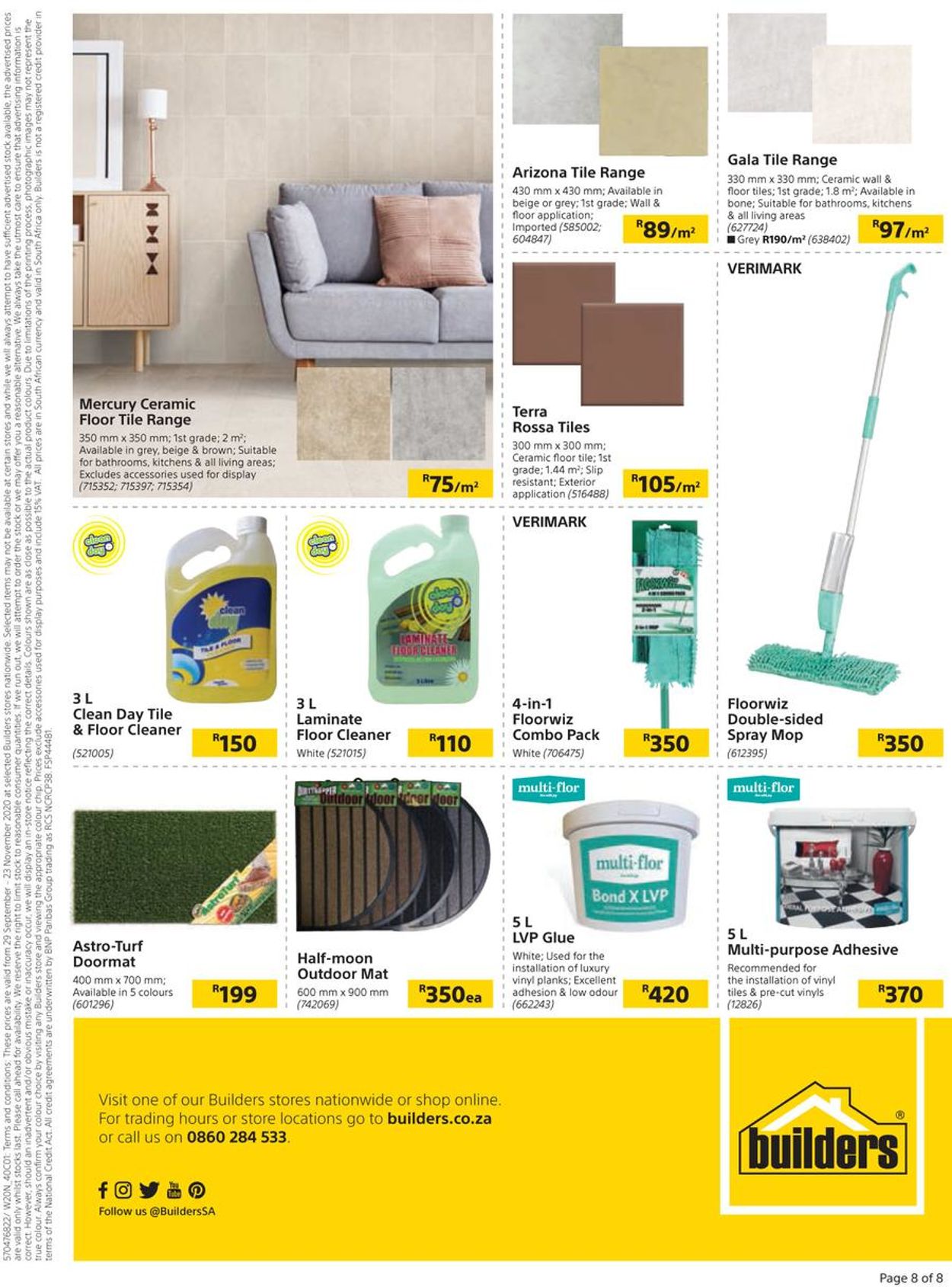 Builders Warehouse Catalogue - 2020/09/29-2020/11/23 (Page 8)