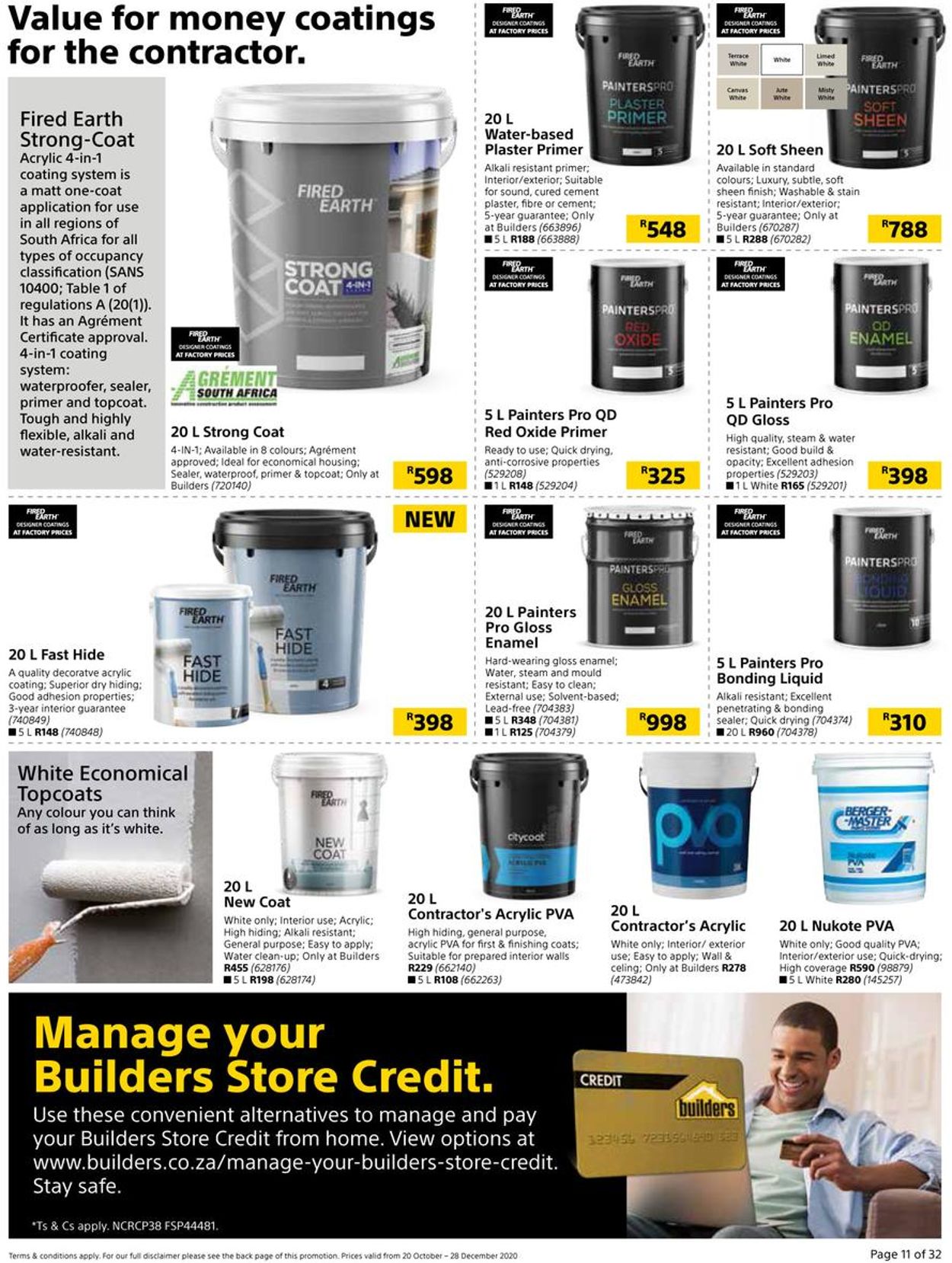 Builders Warehouse Catalogue - 2020/10/20-2020/12/28 (Page 11)