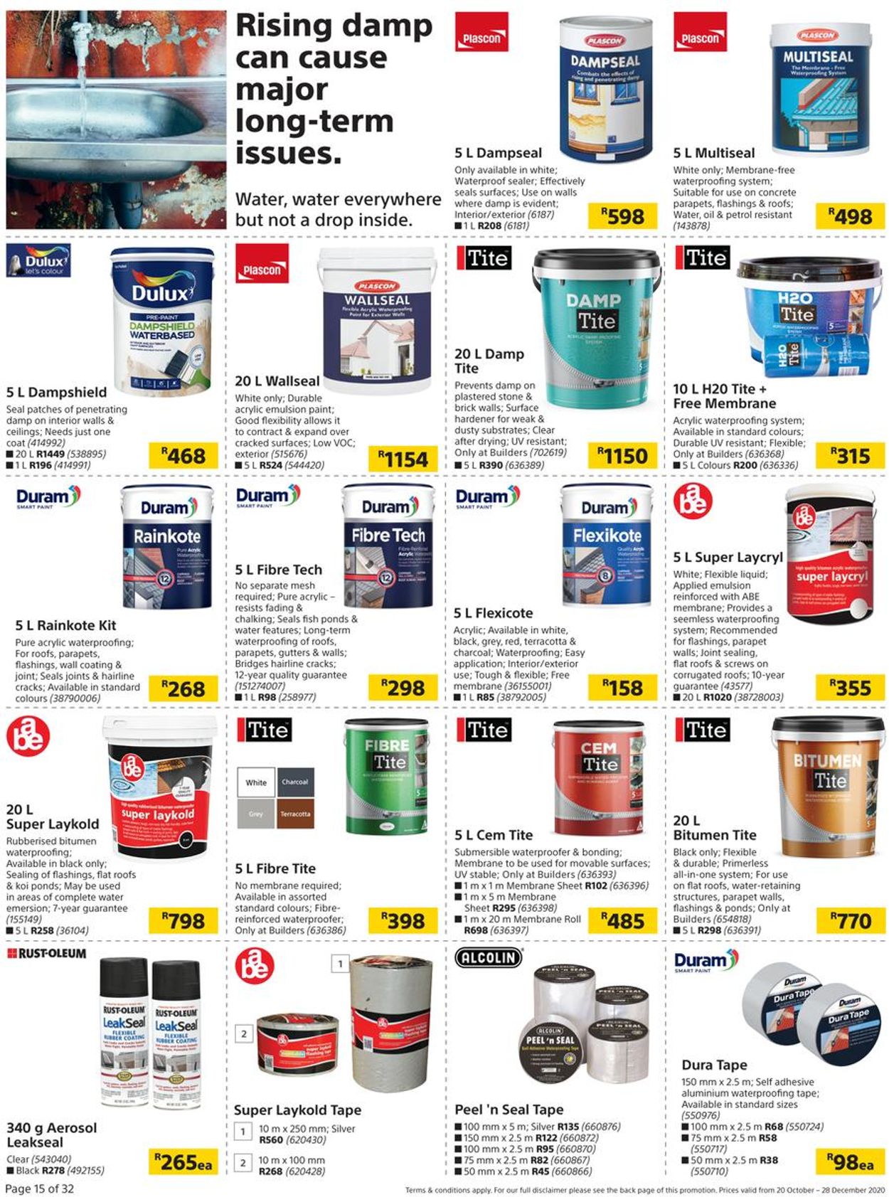 Builders Warehouse Catalogue - 2020/10/20-2020/12/28 (Page 15)