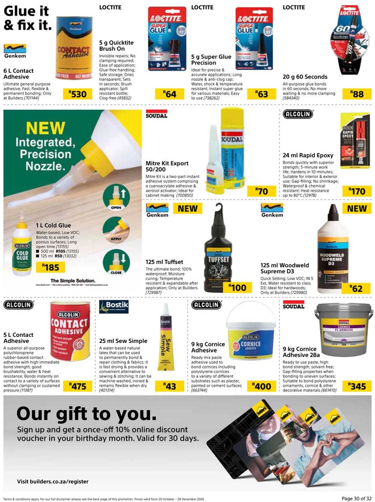 Builders Warehouse Catalogue - 2020/10/20-2020/12/28 (Page 30)