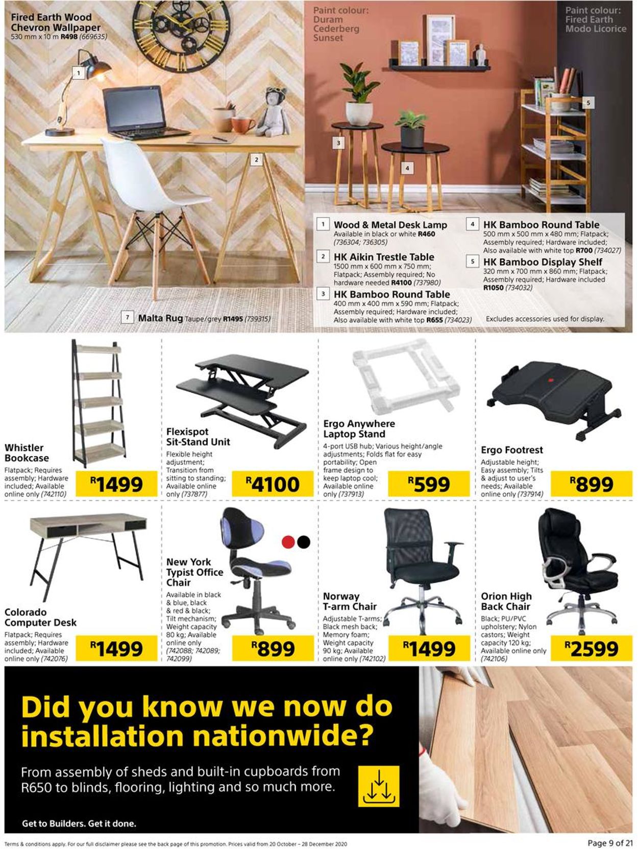 Builders Warehouse Catalogue - 2020/10/20-2020/12/28 (Page 9)